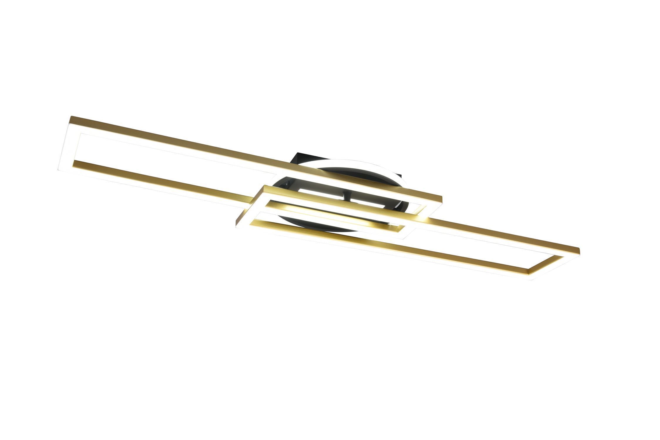 LED Deckenlampe in Messing Dimmer Fernbedienung 30 W Sektion Blechbläser, Musikinstrument, Posaune, Deckenventilator, Elektrisches Gerät