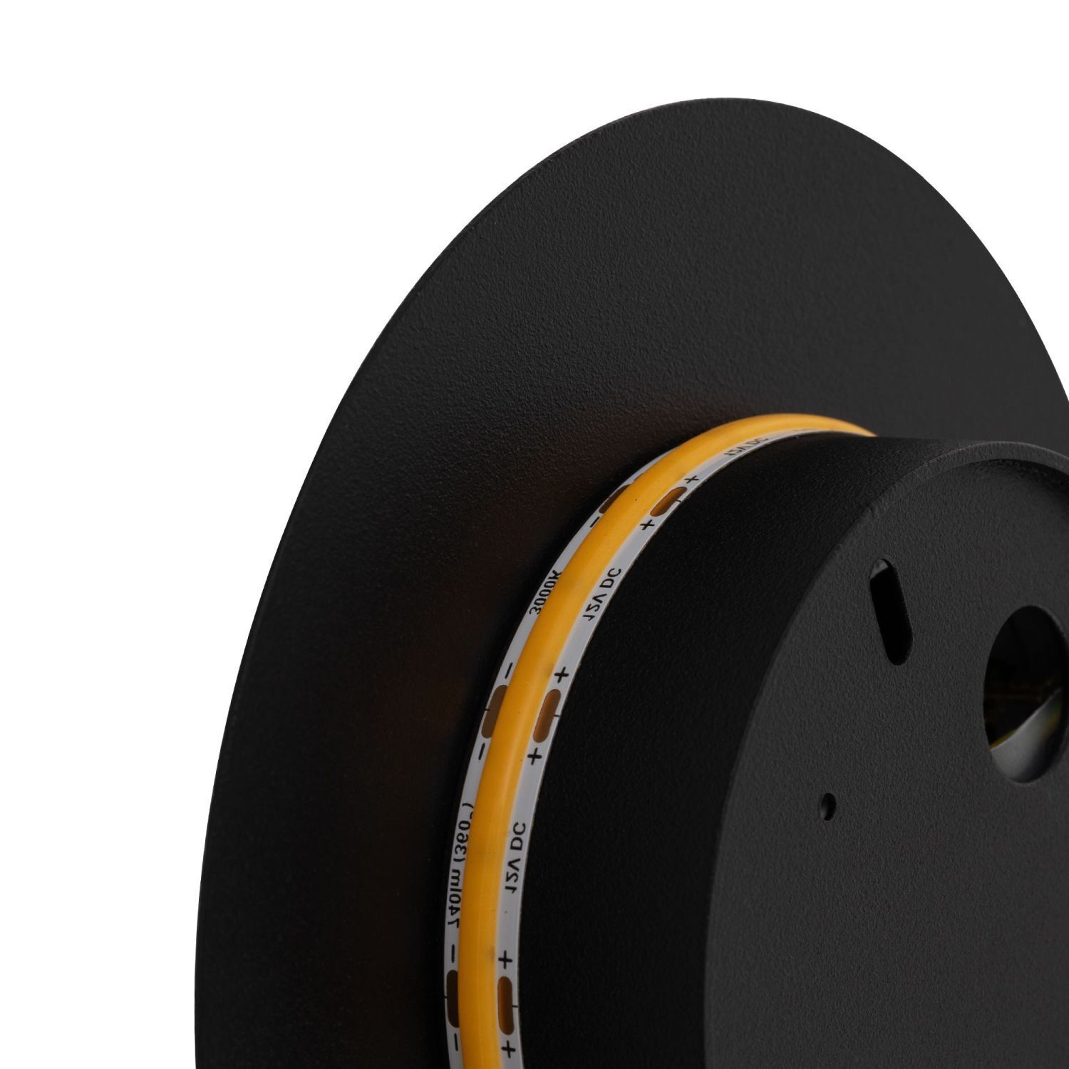 LED-Streifen, flexibel, gelb, kabel, drip-guard?