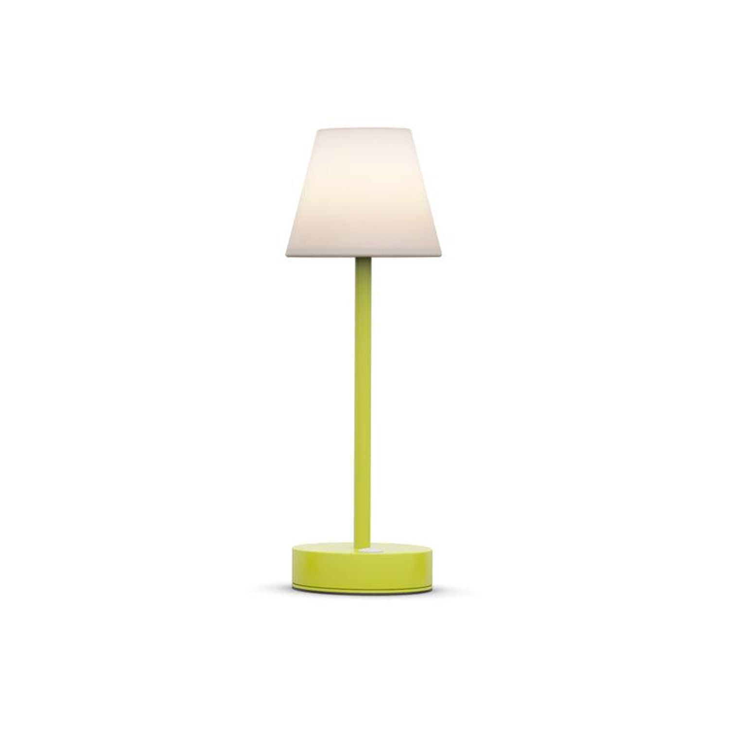 Tischleuchte außen LED Touch Dimmer kabellos 32 cm IP44 Grün