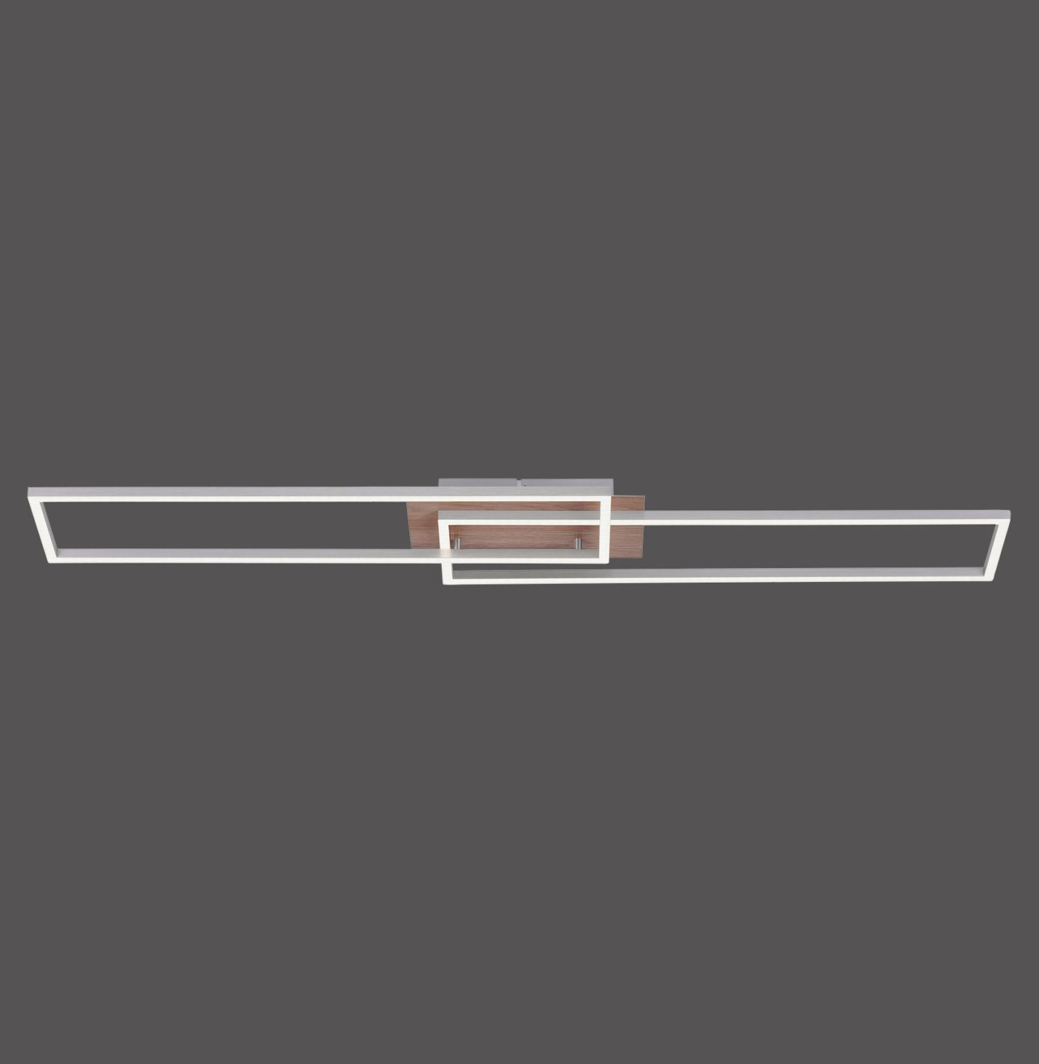 Dimmbare LED Deckenlampe L:110 cm 2700-5000 K in Natur