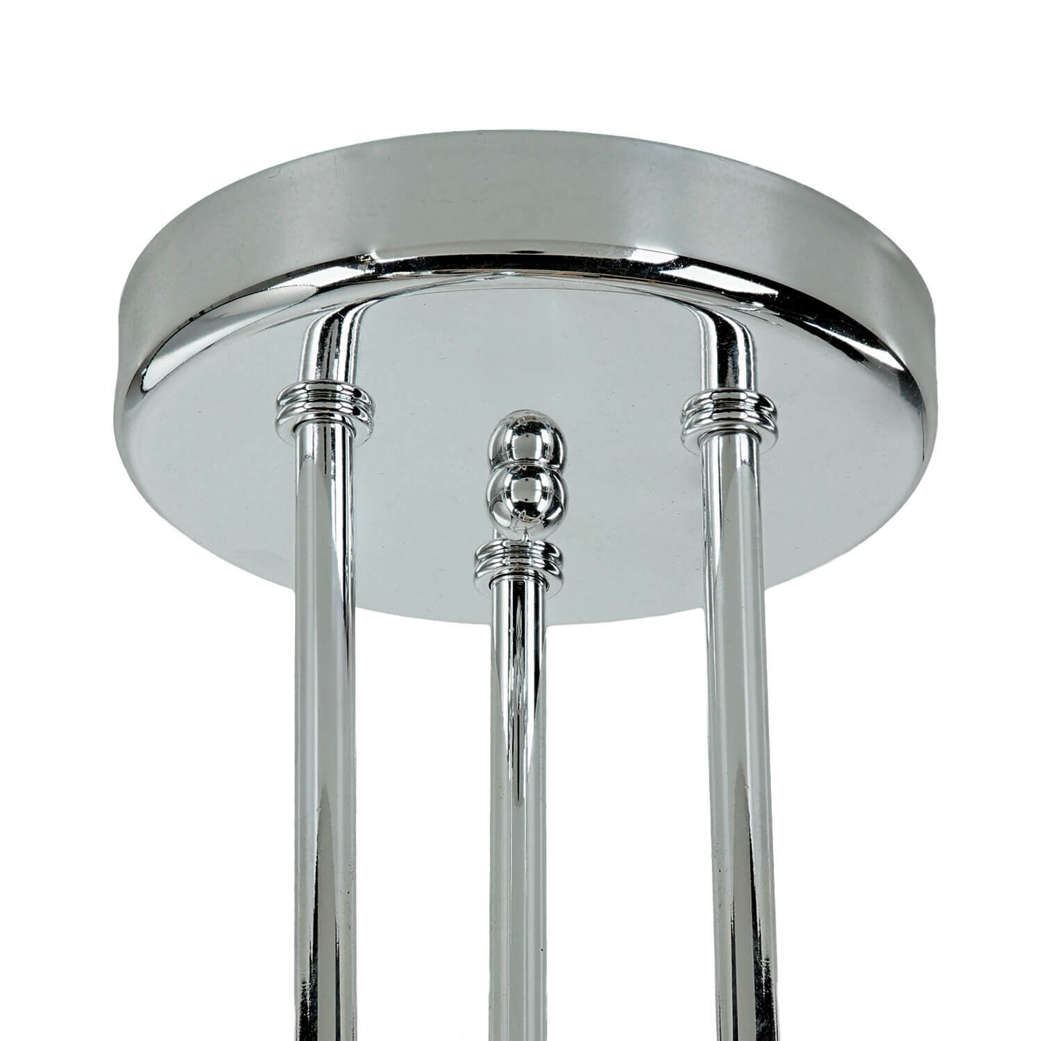 Deckenleuchte in Chrom Wohnzimmer 3-flmg Esszimmer Badezimmer, Drinnen, Zimmer, Duscharmatur, Deckenleuchte