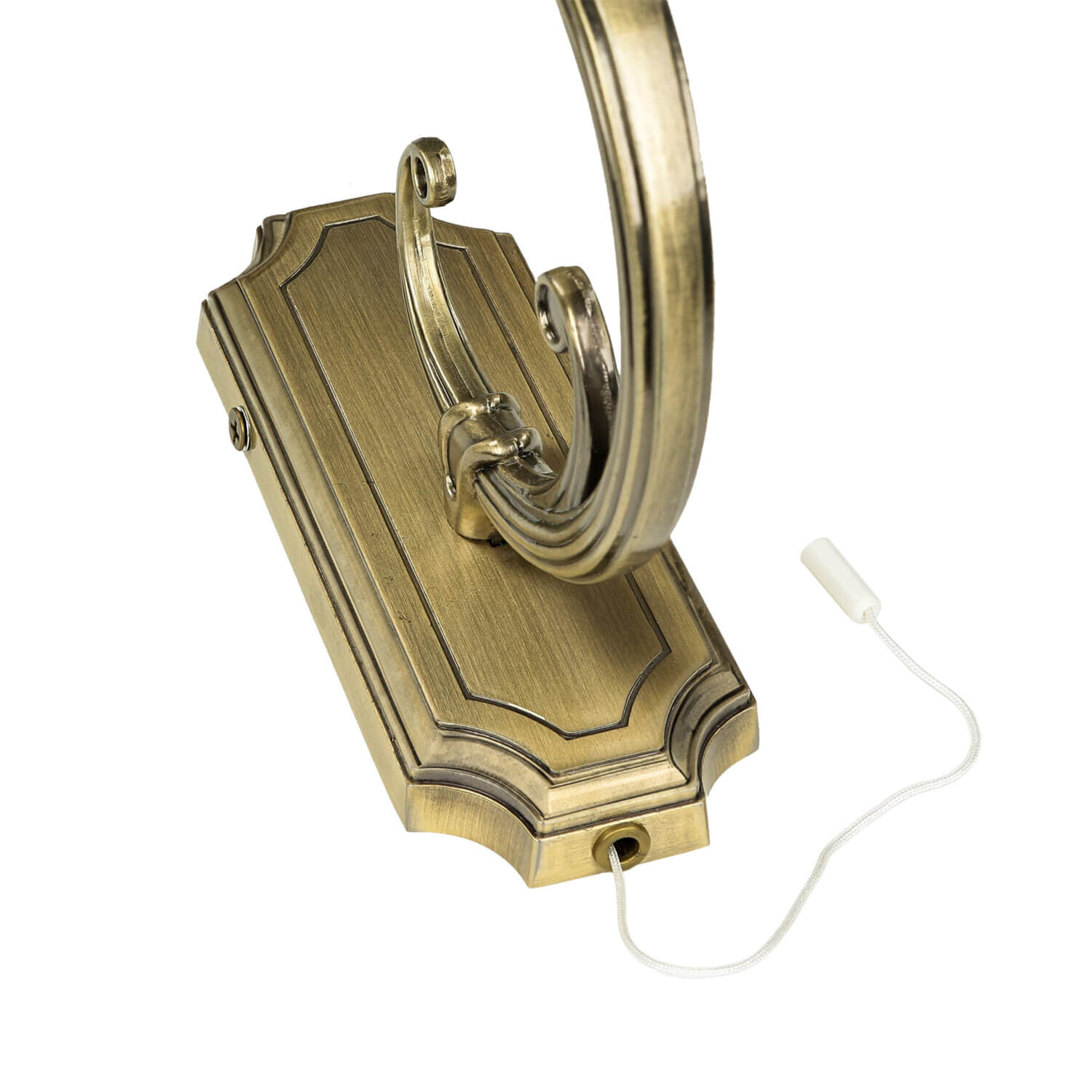 Längliche Jugendstil Wandleuchte MARLENE Bronze, Elektronik, Hardware