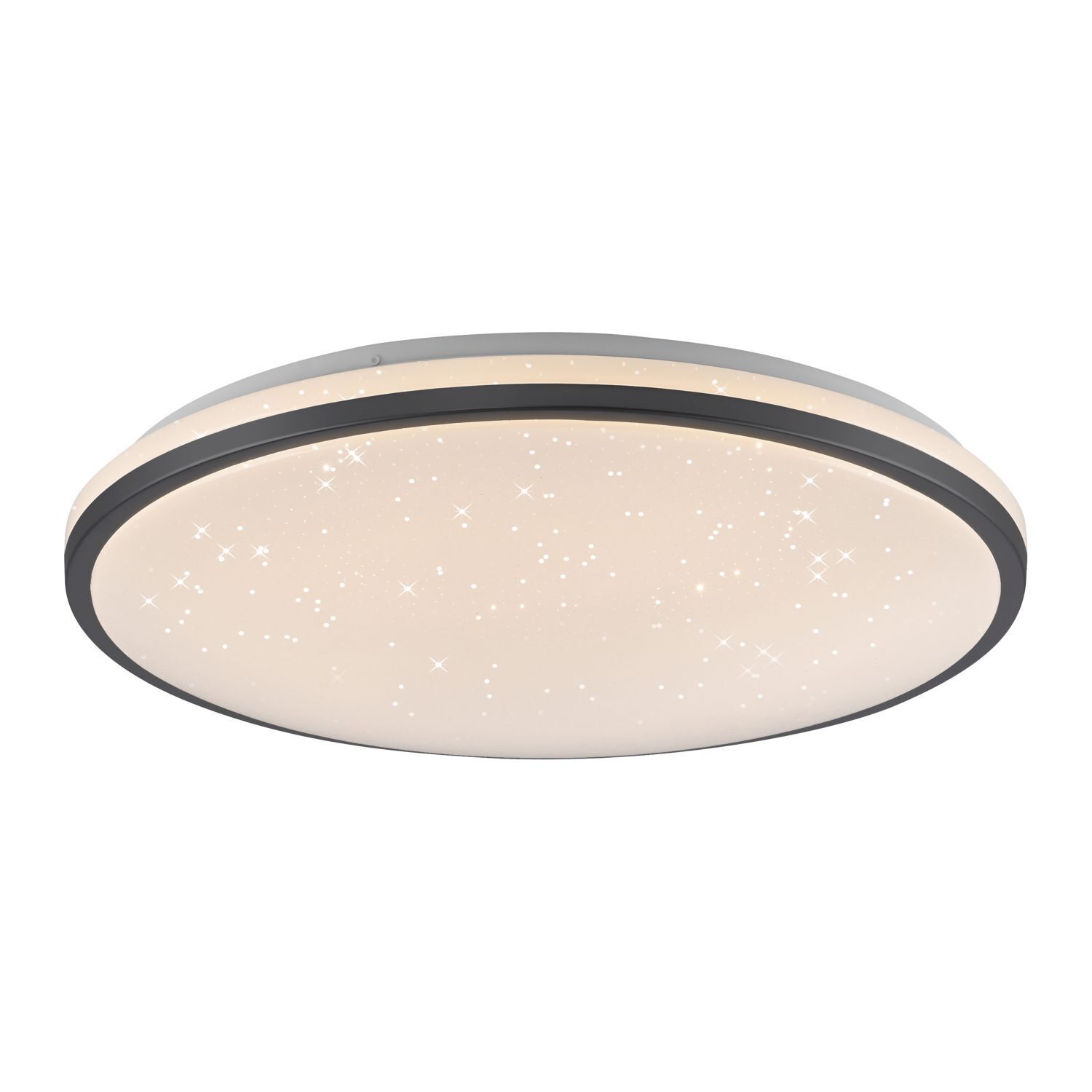 Romantische LED Deckenlampe Nachthimmel Schwarz dimmbar