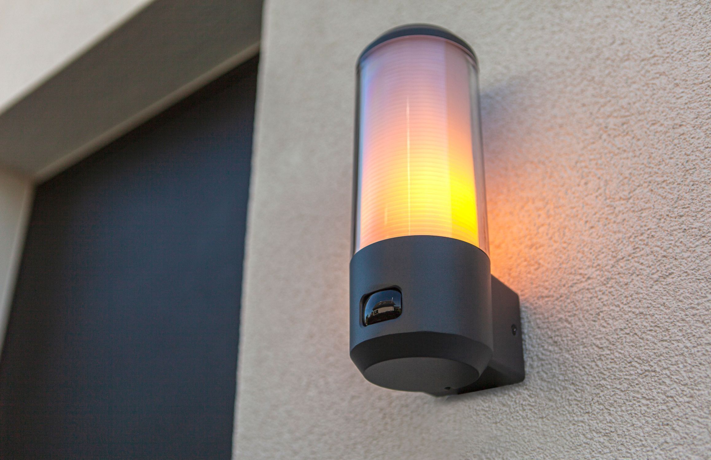 Außenleuchte Wand Bewegungsmelder Aluminium E27 IP44