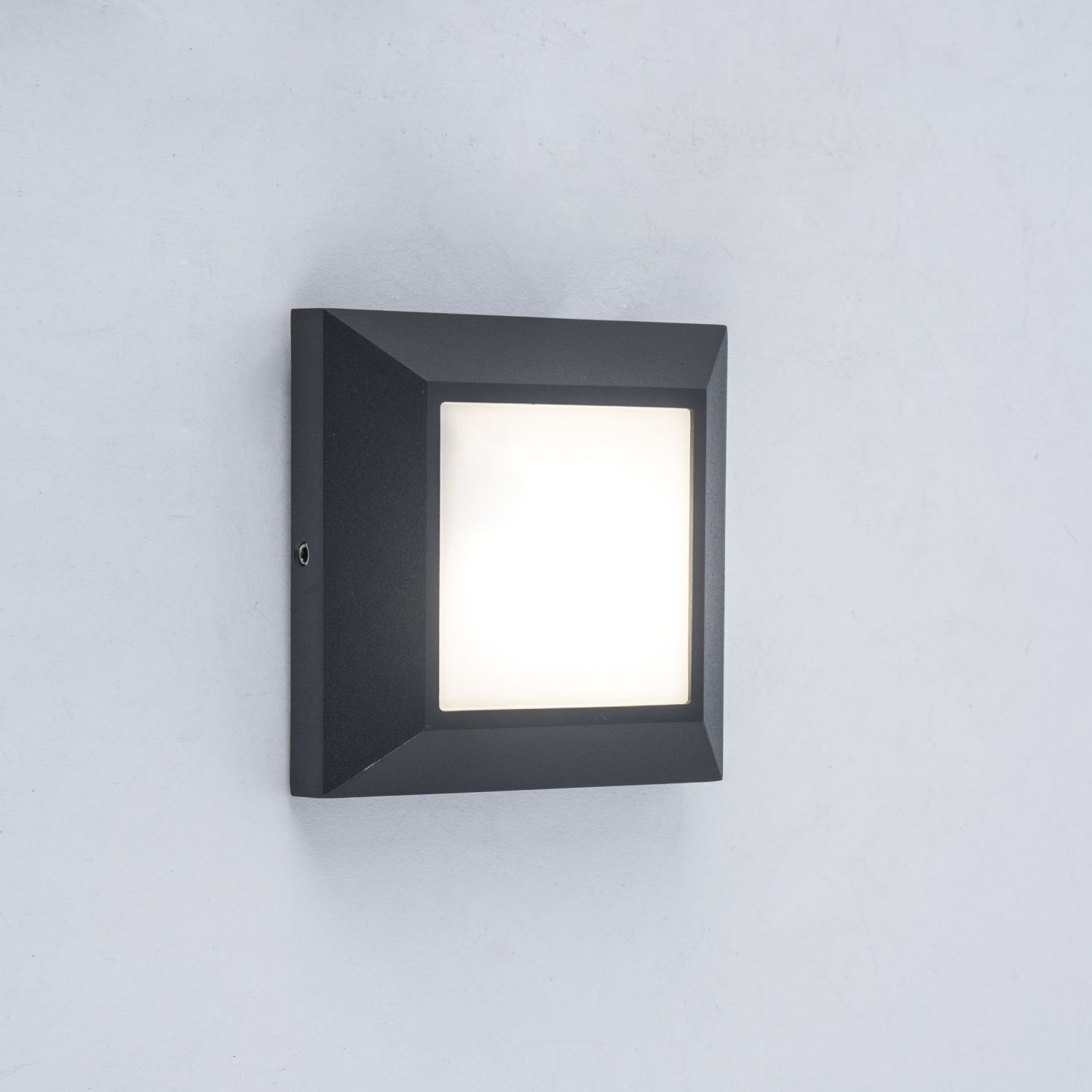 LED Außenwandleuchte Aluminium IP54 4000 K Anthrazit