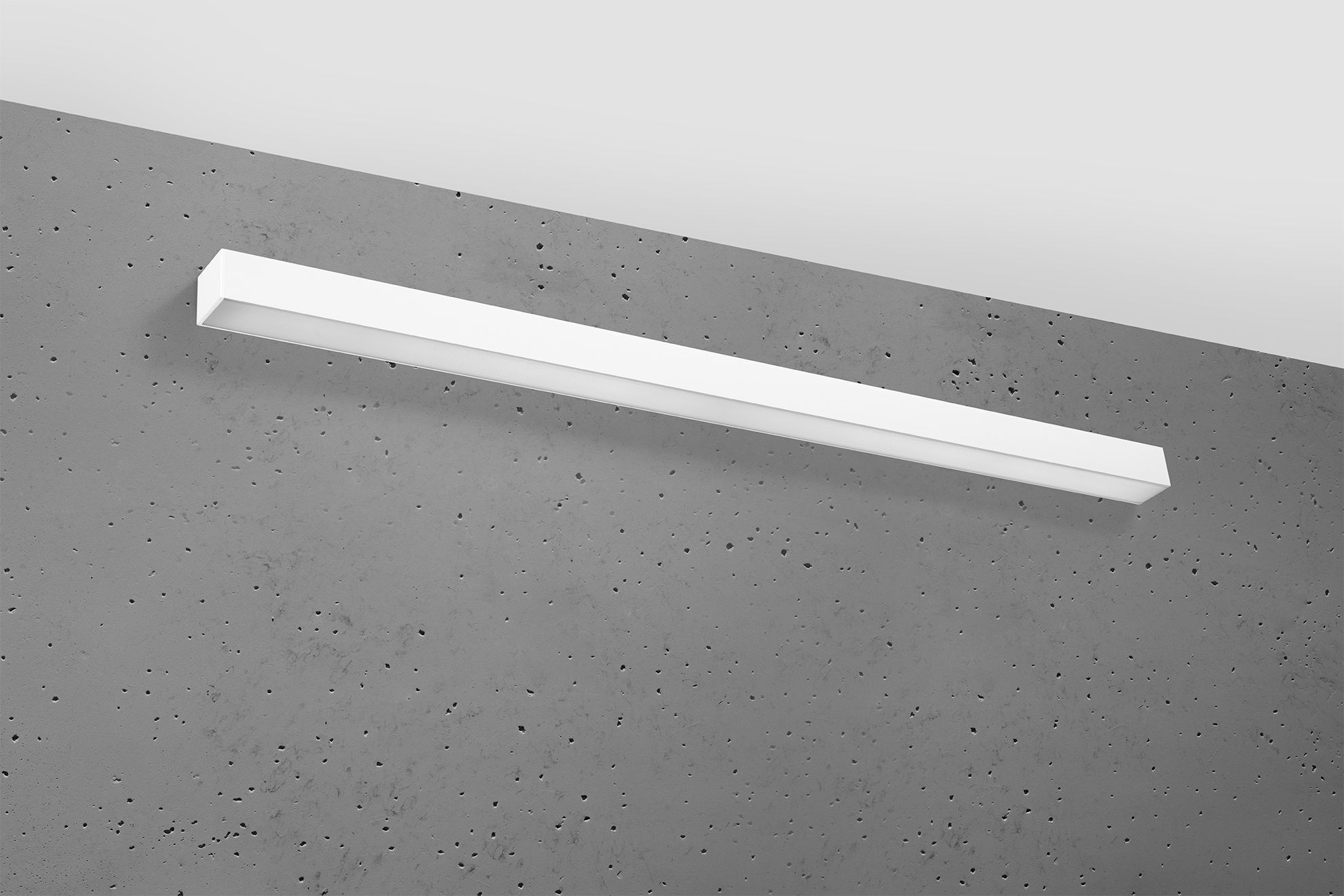 LED Wandlampe innen groß 118 cm 3000 K Downlight