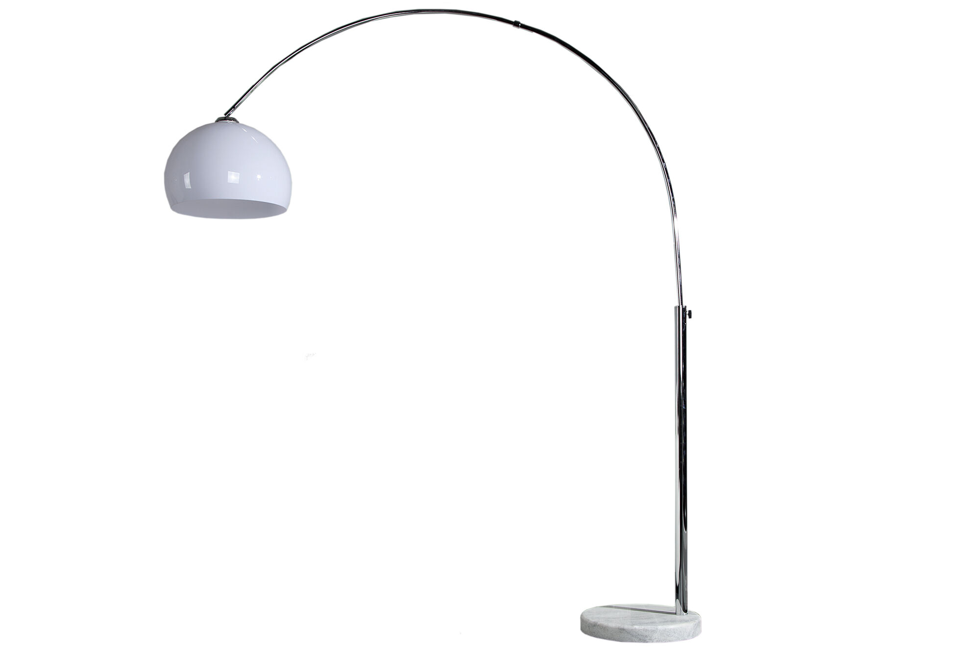 Gebogene Standlampe Retro 175cm