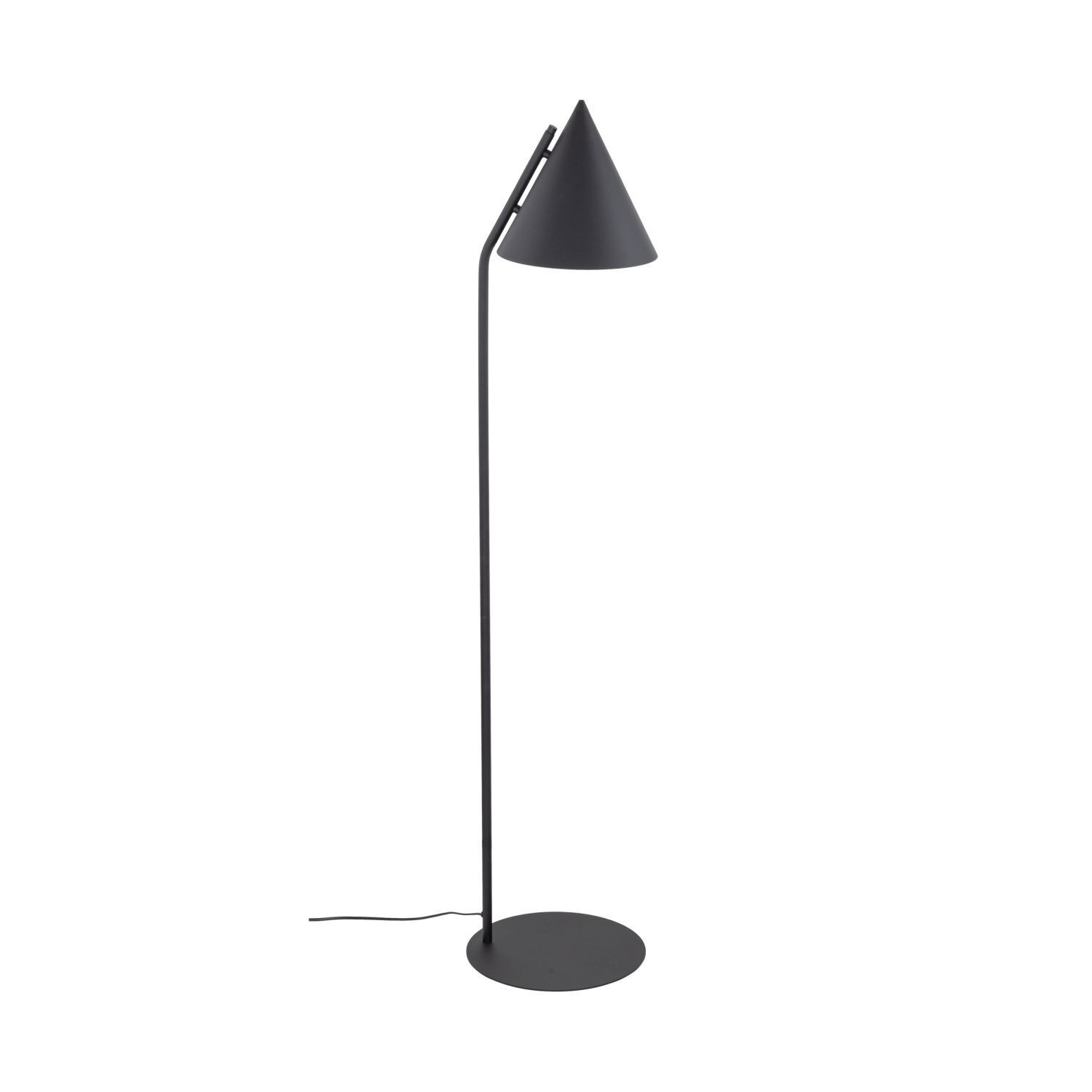 Stehlampe Schwarz Metall 145 cm klein E27 Retro CODY