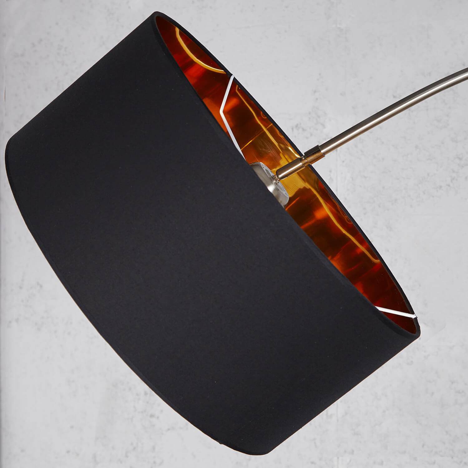 Stehlampe Bogenleuchte Dimmbar flexibel ausziehbar Lampe, Lampenschirm