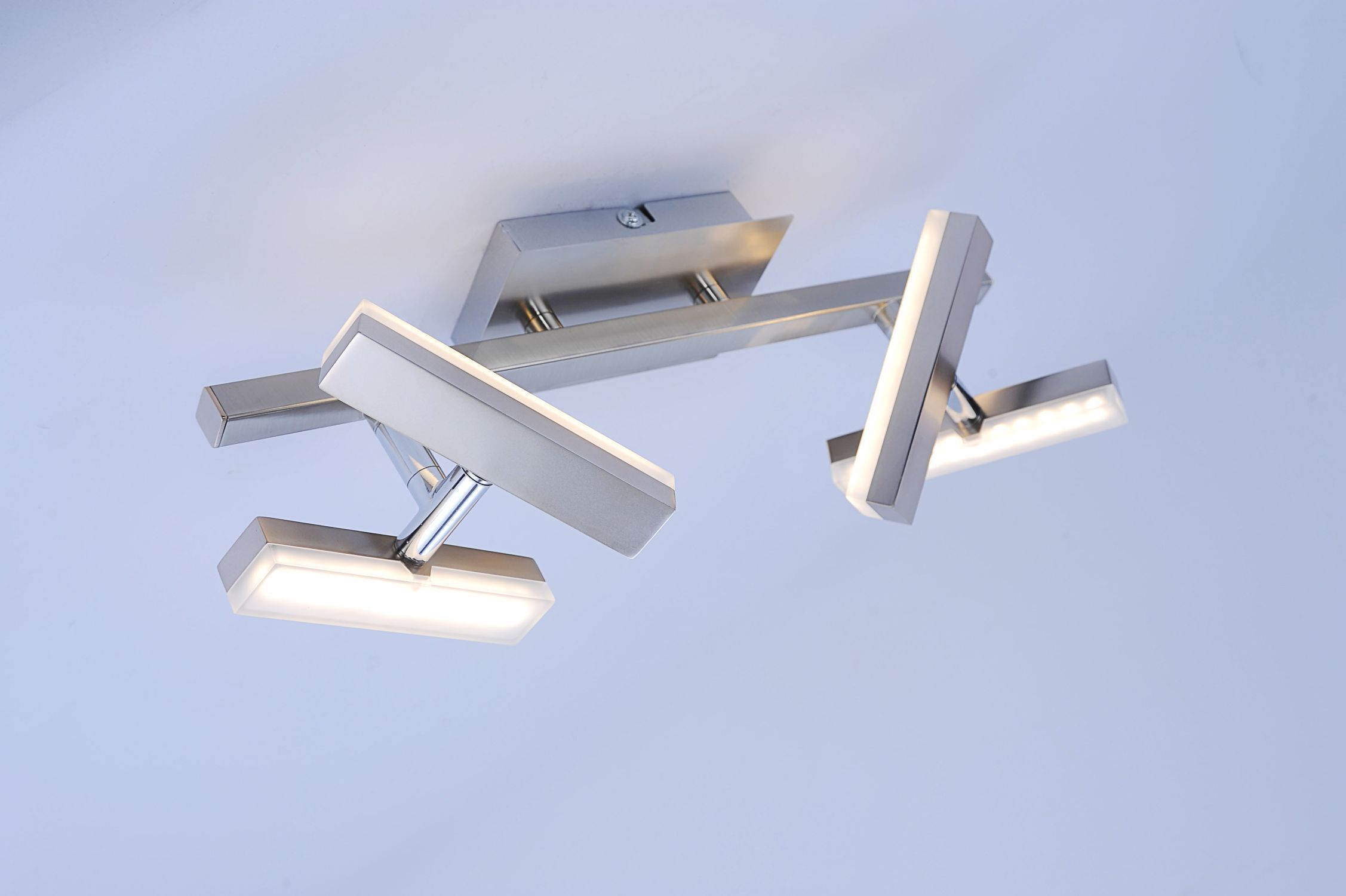 LED Deckenspot in Stahl Metall beweglich 225 lm 39 cm Sinken, Waschbeckenhahn