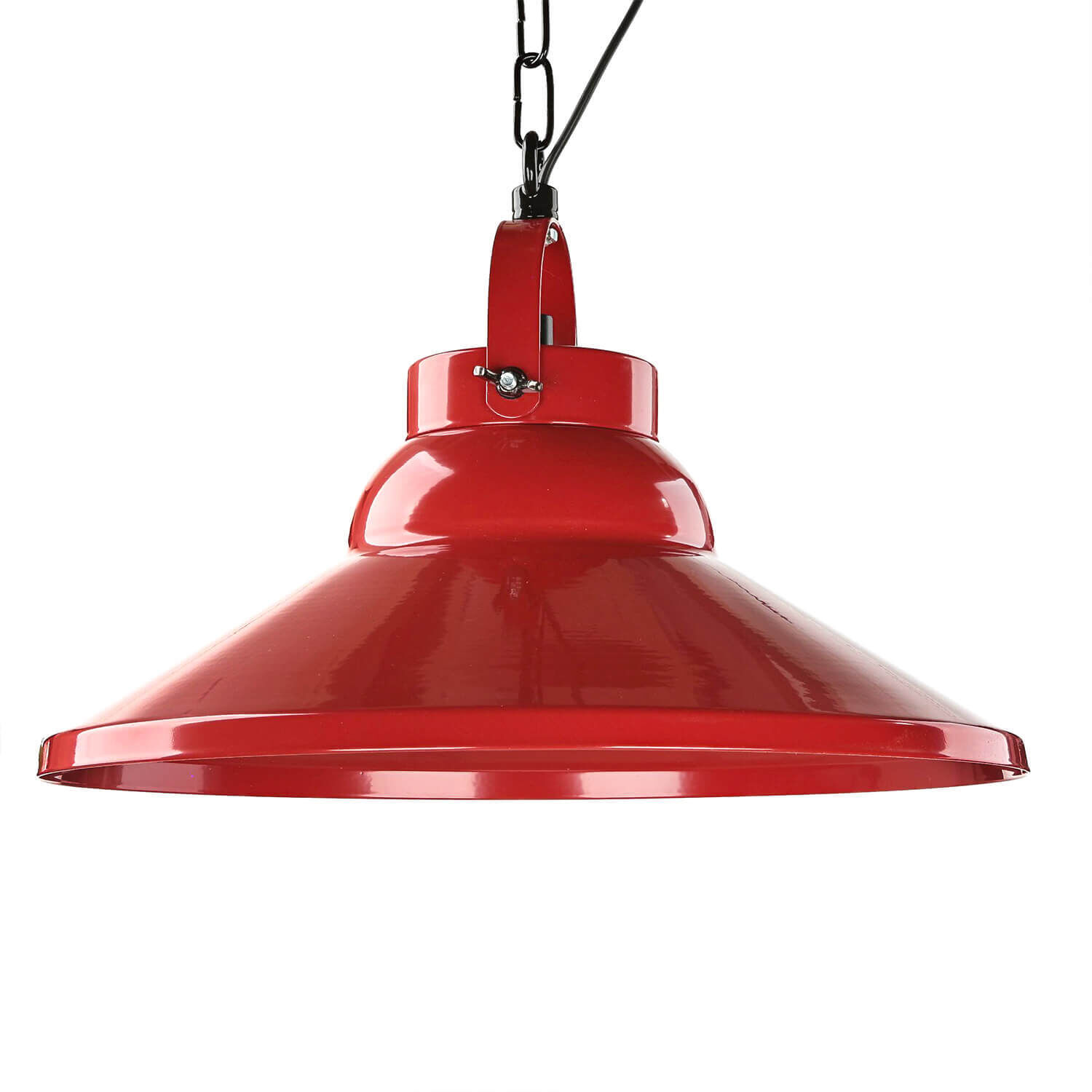 Pendelleuchte IRON in Rot