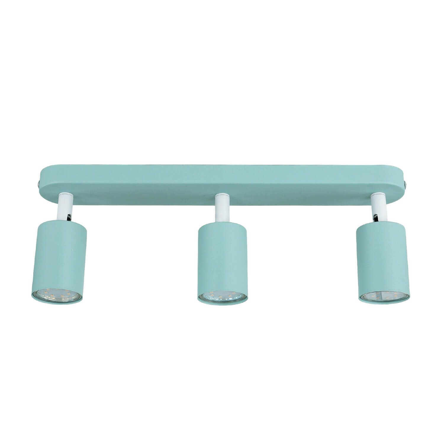 Kinderzimmerlampe Decke Mint L: 52 cm Metall 3-flammig GU10 Leuchte, Beleuchtung, Deckenleuchte