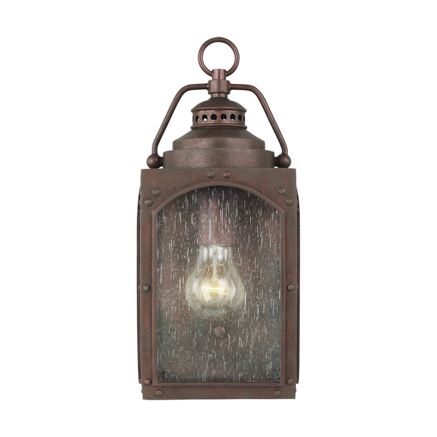 Wandlampe außen IP44 in Kupfer antik Rustikal Vintage