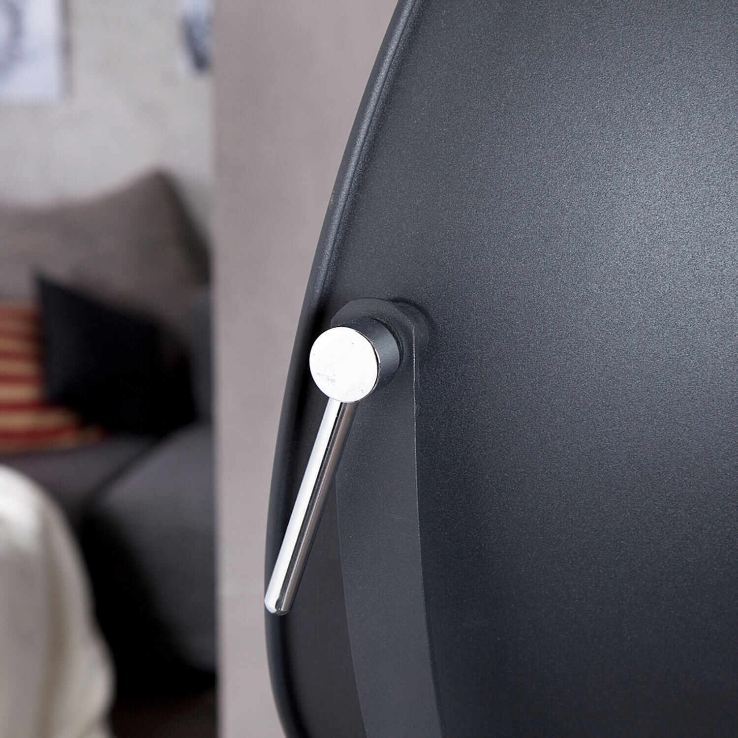 Stehleuchte 160cm Retro Dreibein Schwarz Gold Beleuchtung