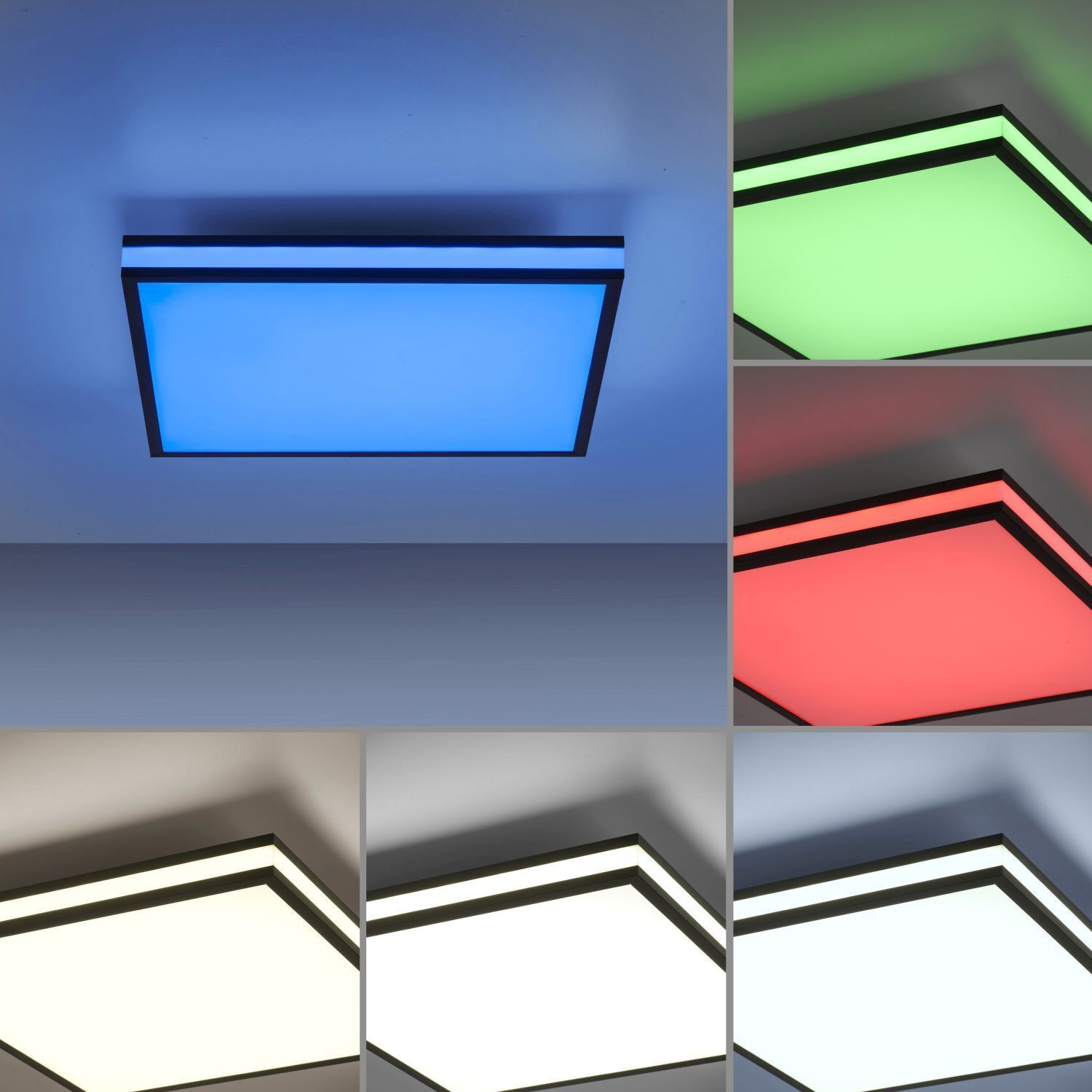 LED Deckenlampe dimmbar 2700-5000 K B:45 cm blendarm