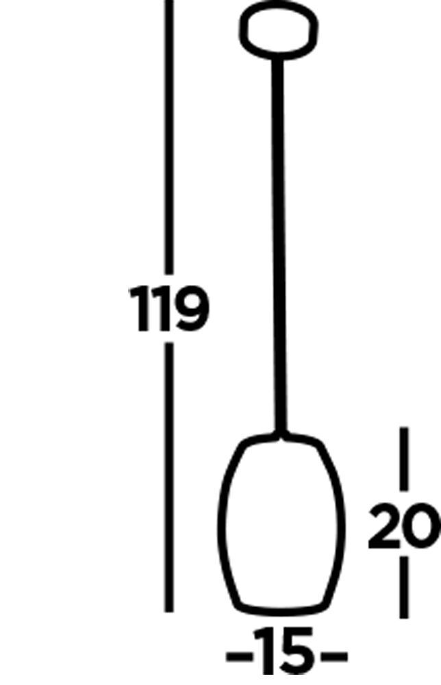 Hängelampe Schwarz Gold E27 Ø 15 cm schmal Metall