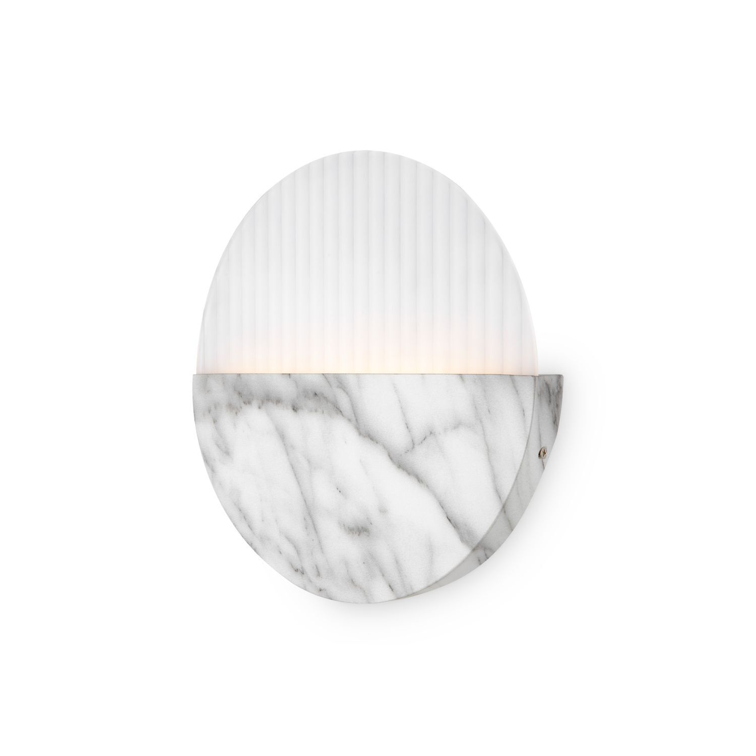 LED Wandleuchte Glas Metall 3000 K warmweiß 200 lm rund