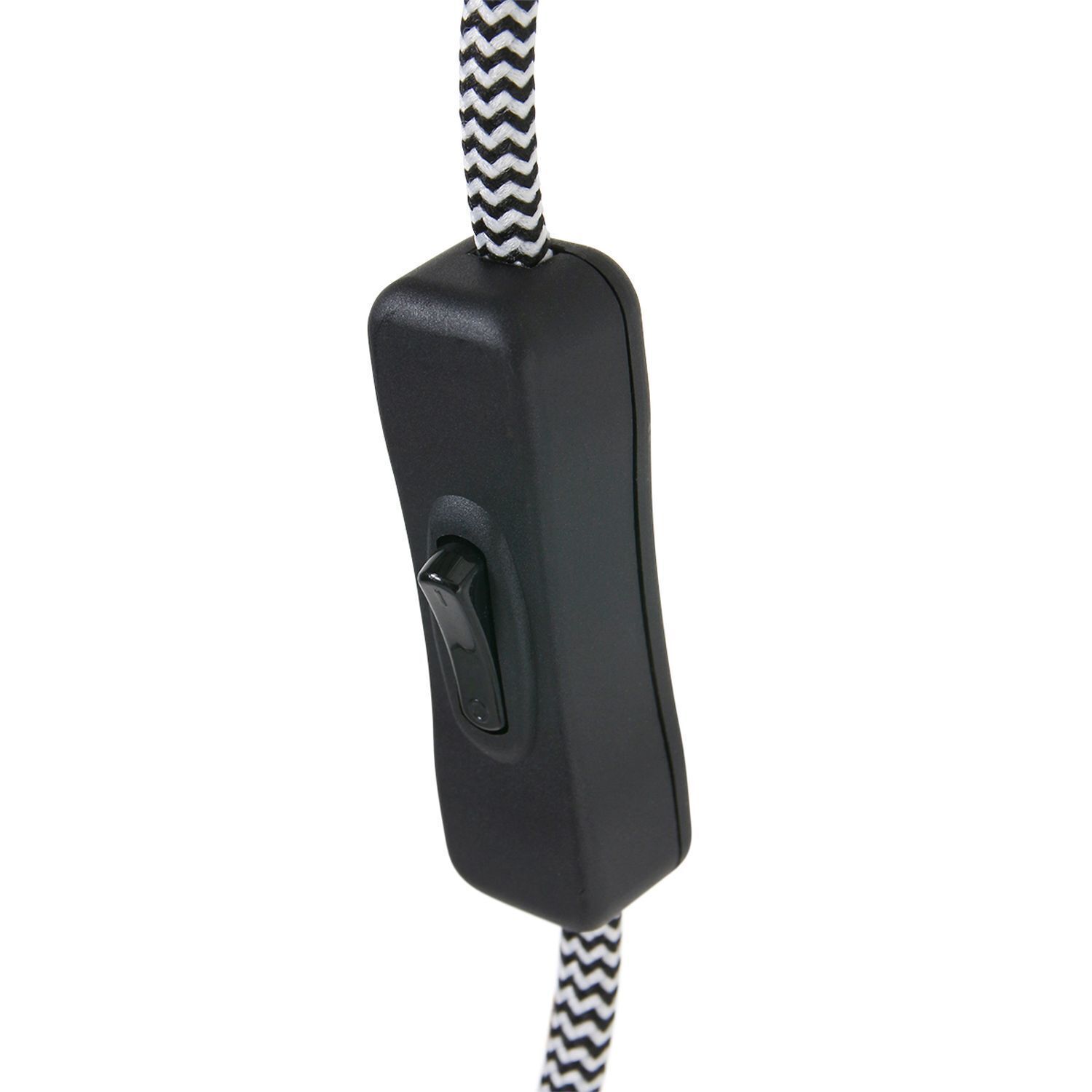 Wandstrahler mit Stecker Grün Weiß T:36 cm E27 flexibel