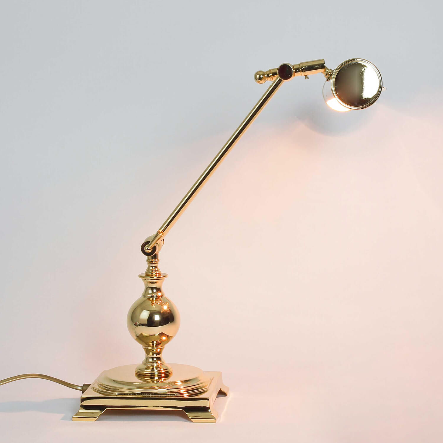 Tischlampe 24K Gold aus Messing Premium