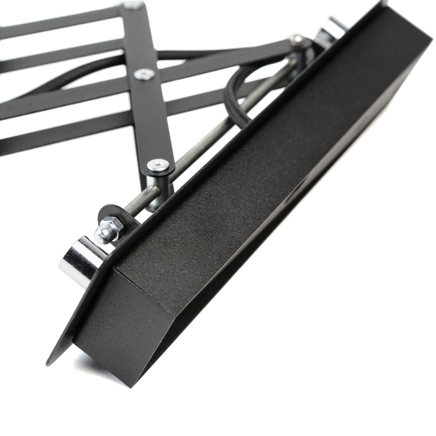 Retro Wandleuchte ausziehbar HARMONY metal, schwarz, rahmen, halterung, schraube