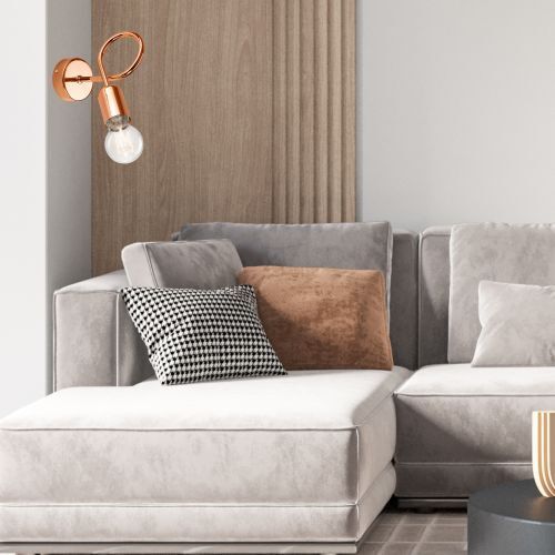 Wandleuchte MADALYNN Kupfer Modern Metall Lampe
