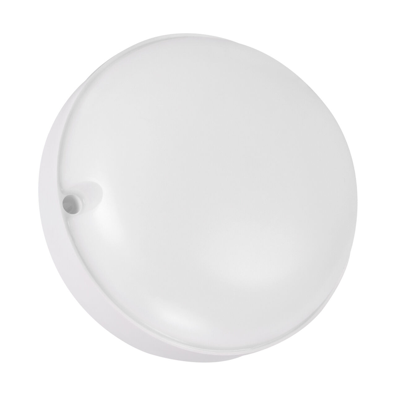 LED Deckenlampe rund klein D: 16 cm IP65 Weiß außen Feuchtraum