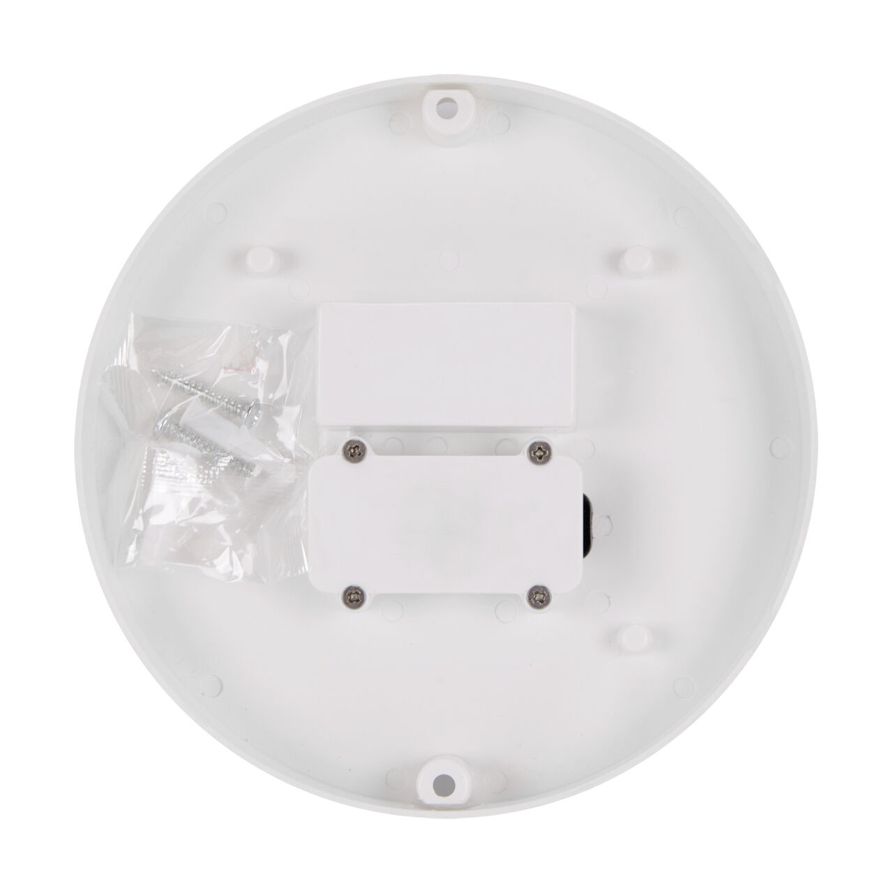 LED Deckenlampe rund klein D: 16 cm IP65 Weiß außen Feuchtraum