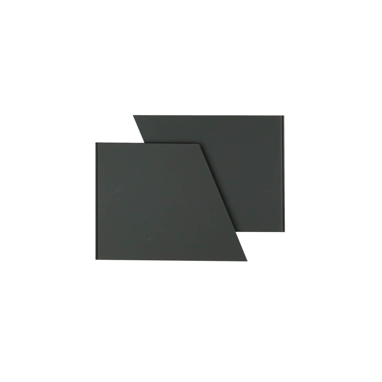 Extravagante Wandleuchte BLOX Schwarz Up Down G9