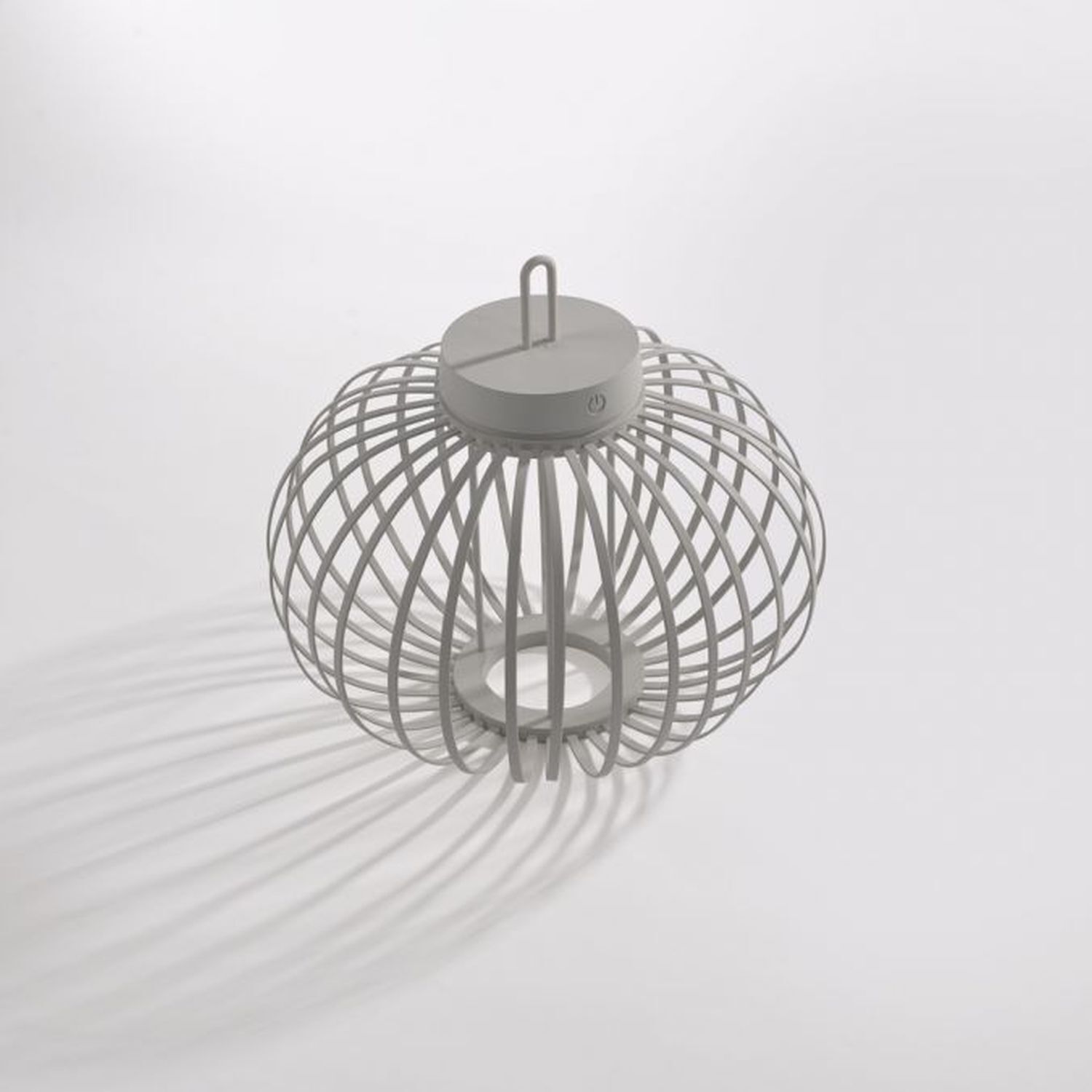 LED Akku Tischleuchte IP44 Schwarz dimmbar Touch 33 cm Kunst, Lampe