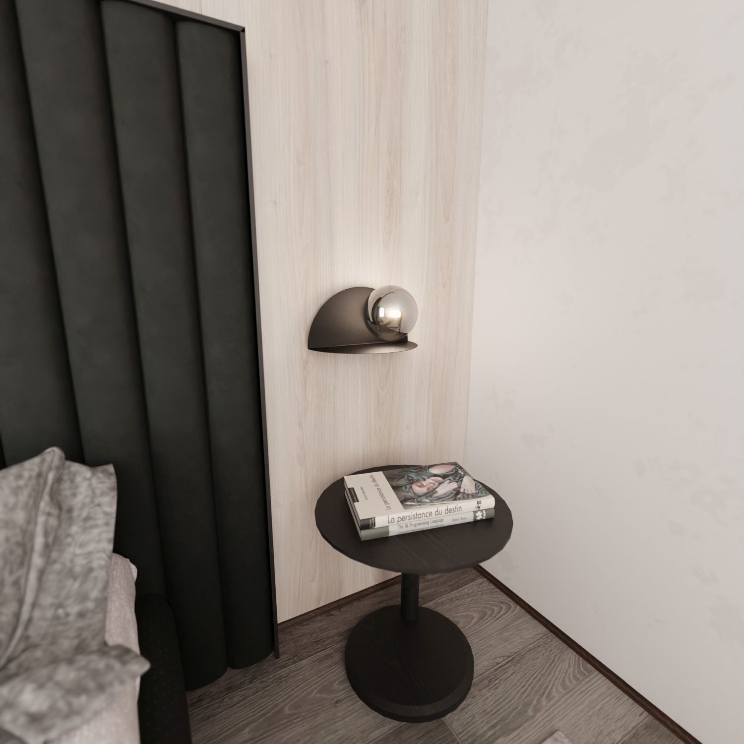 Wandlampe Rauchglas Metall B: 30 cm Schwarz Graphit E14 Lampe, Drinnen, Innenarchitektur, Mobiliar