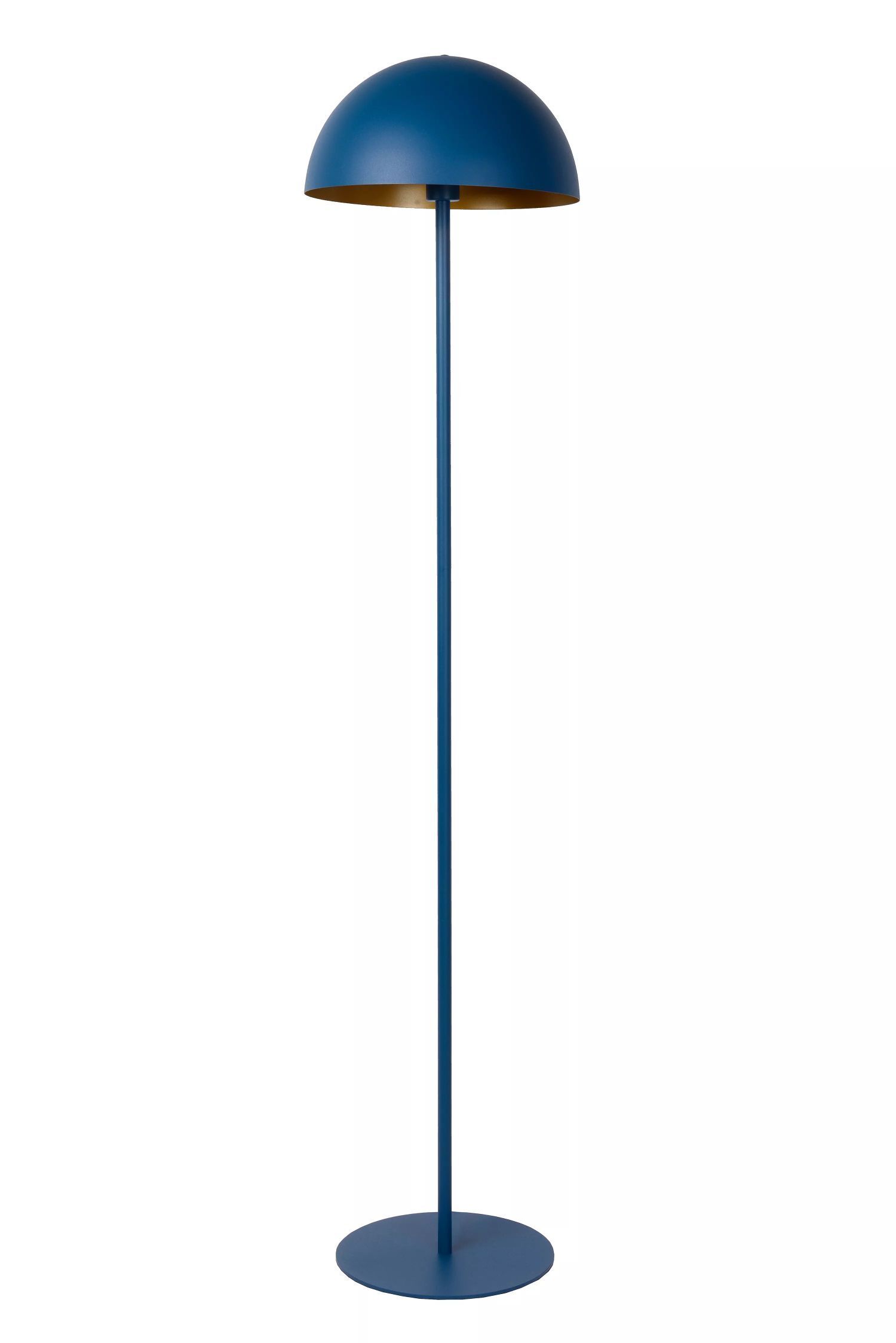 Blaue Stehleuchte Metall Industrial E27 160 cm indirekt Lampe, Lampenschirm