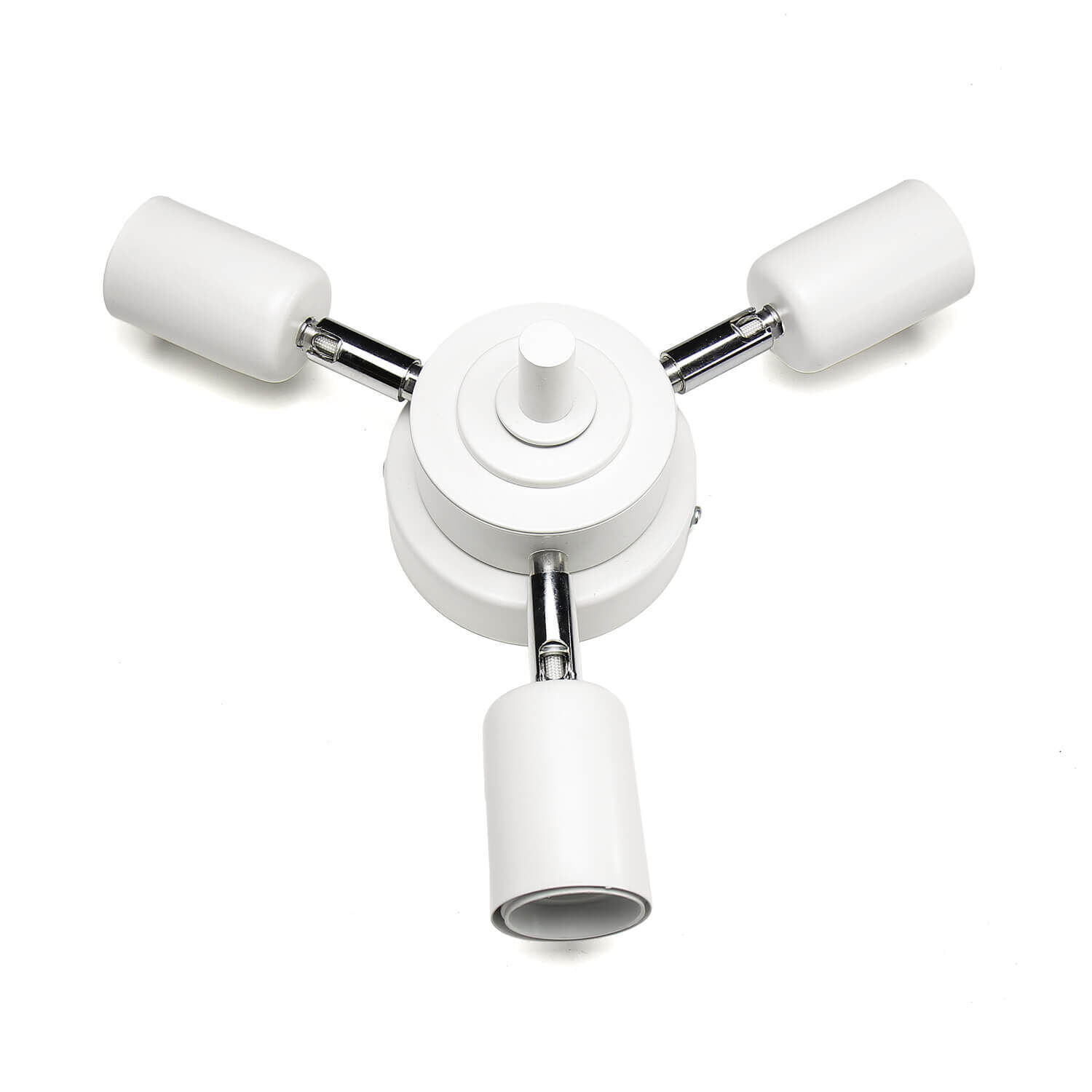 Runde Deckenlampe Stoff Ø50cm Braun blendarm Runde Deckenlampe Stoff Ø50cm Braun blendarm