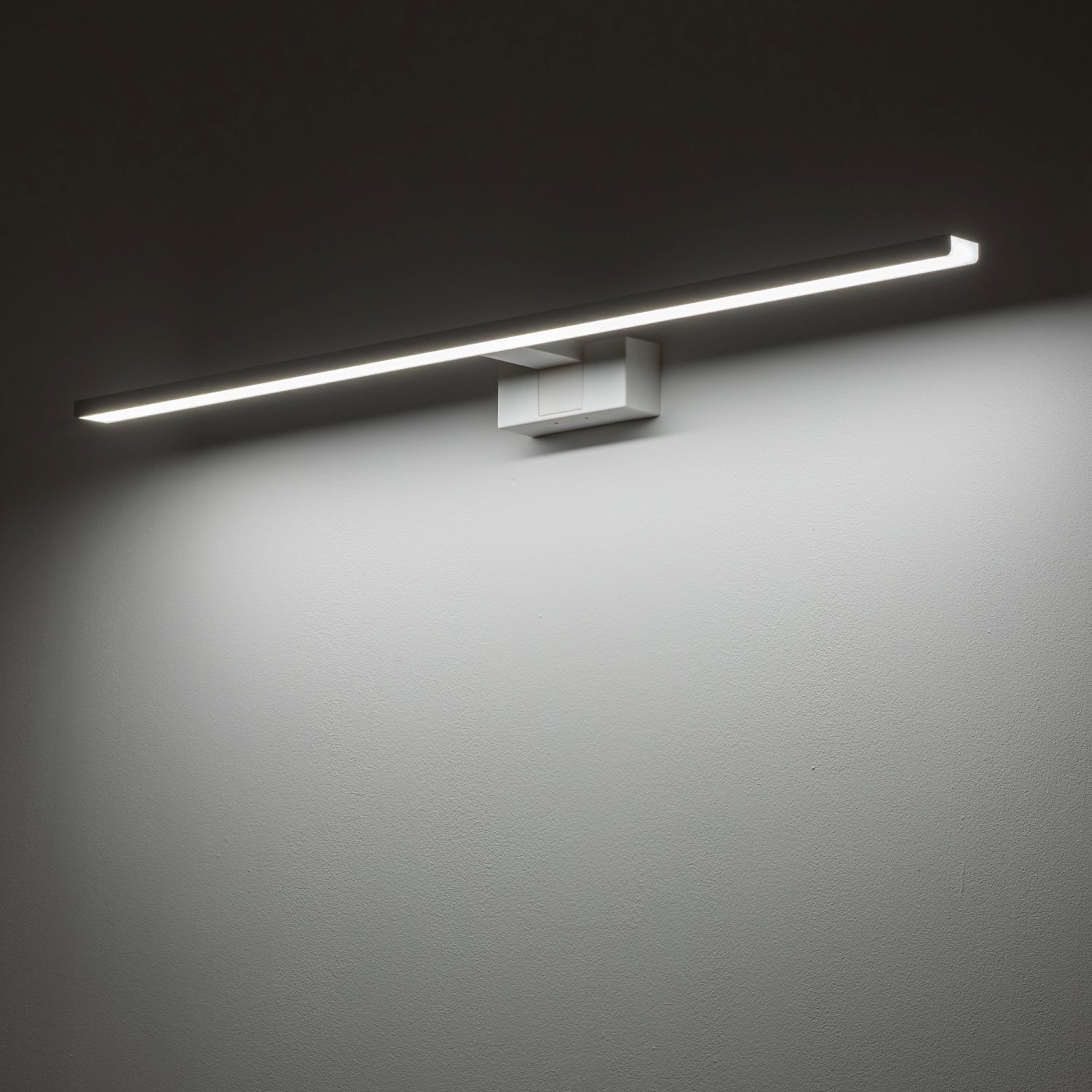 LED Wandlampe Spiegel IP44 Weiß 4000 K neutrales Licht