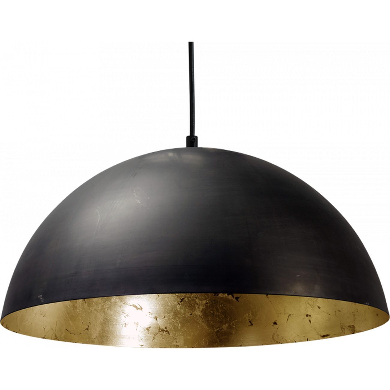 Pendelleuchte Grau Metall Gold Ø40cm Design LARINO