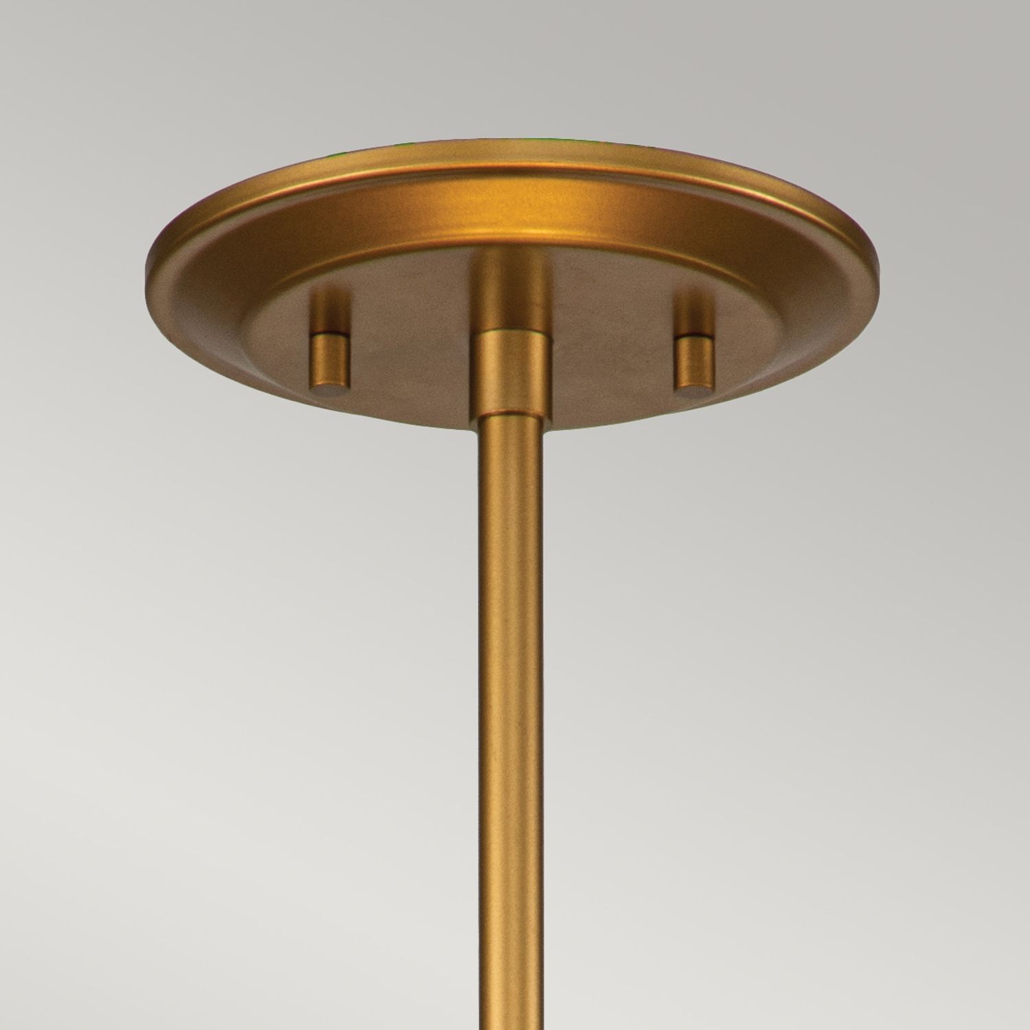 Hängeleuchte rund Ø 40,6 cm Höhe verstellbar in Gold Weiß Lampe, Bronze