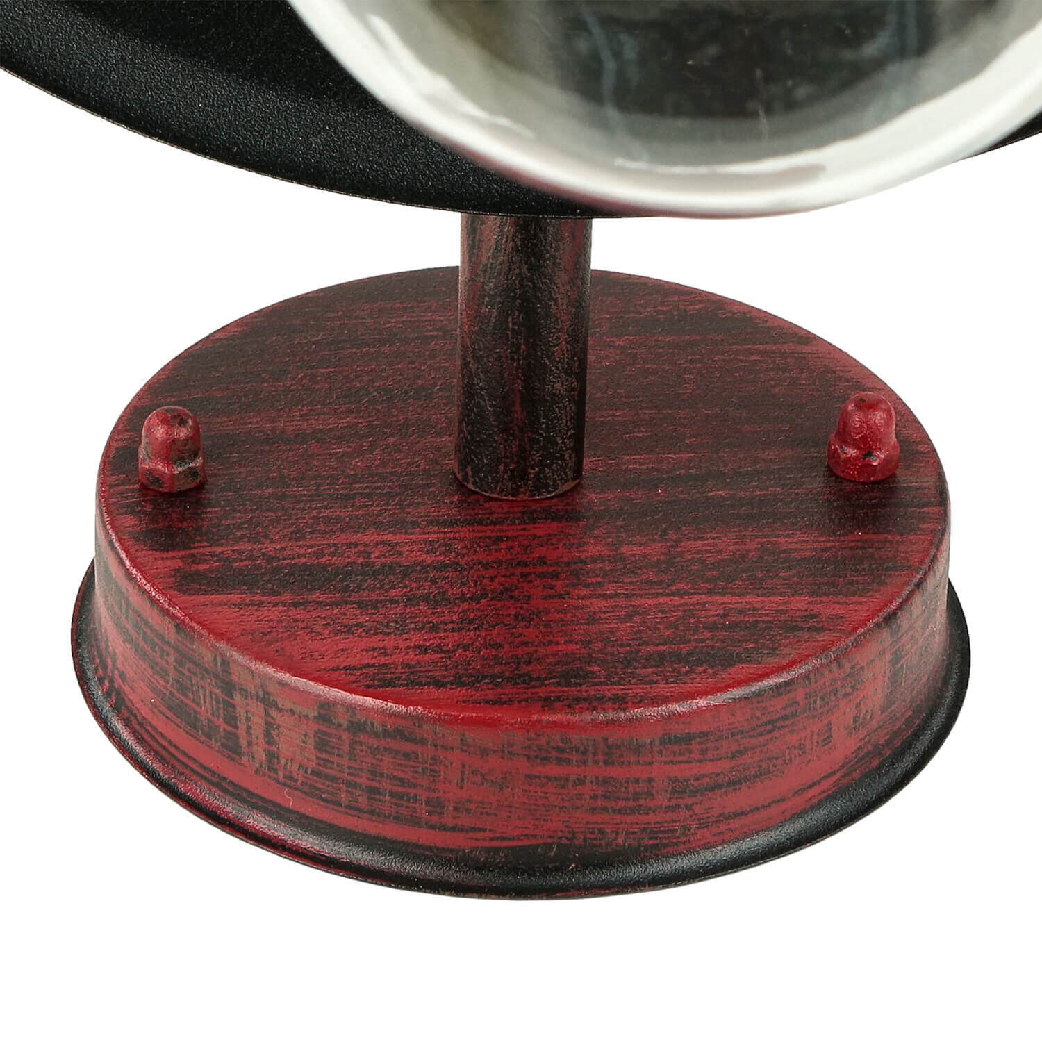 Wandlampe für Außen Schwarz Rot Antik E27 GÖTEBORG Wandlampe für Außen Schwarz Rot Antik E27 GÖTEBORG