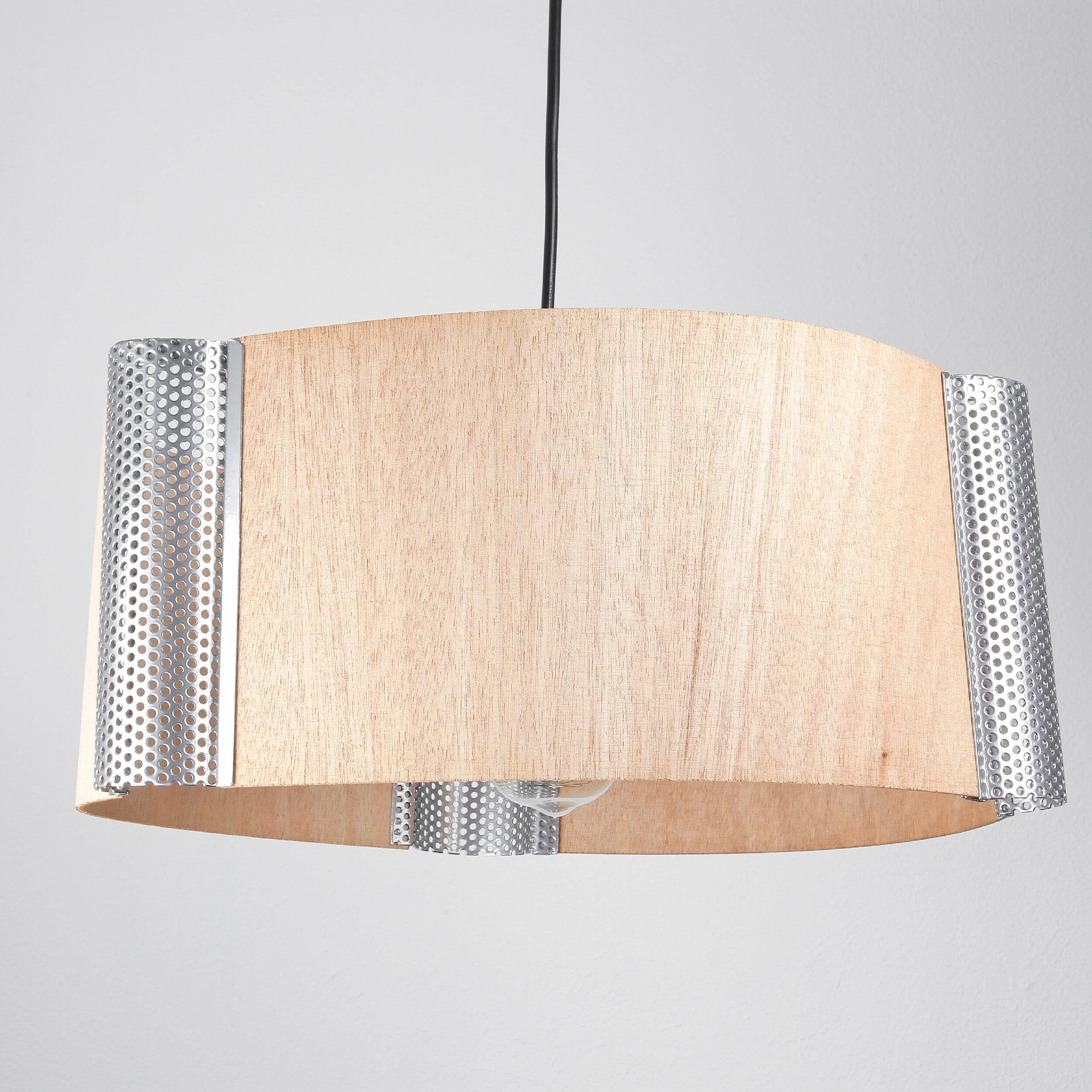 Hängelampe Modern Holz Metall