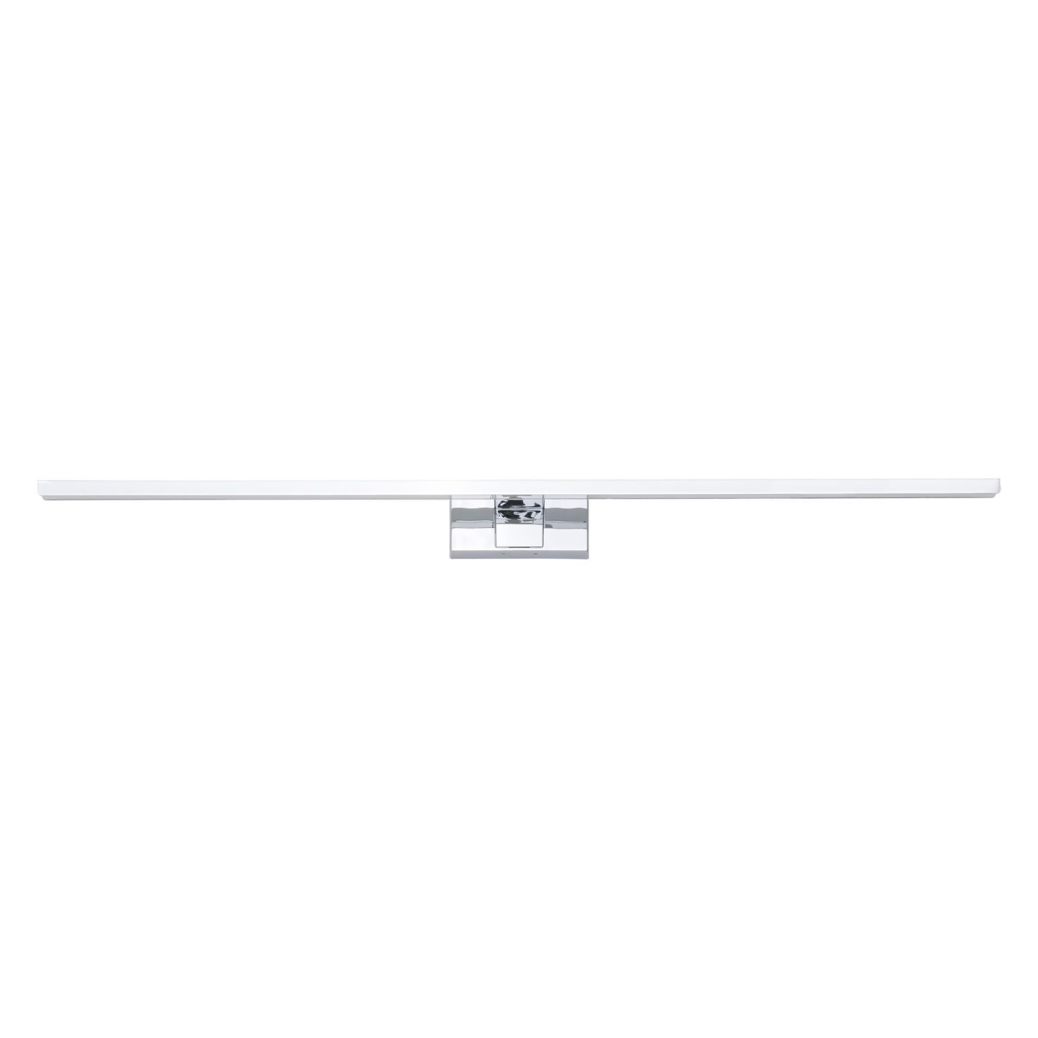 LED Spiegelleuchte IP44 Chrom 3000 K 1100 lm Aluminium