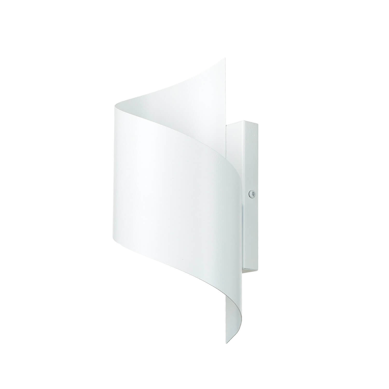 Stylische Wandleuchte Weiß Metall Design up down G9