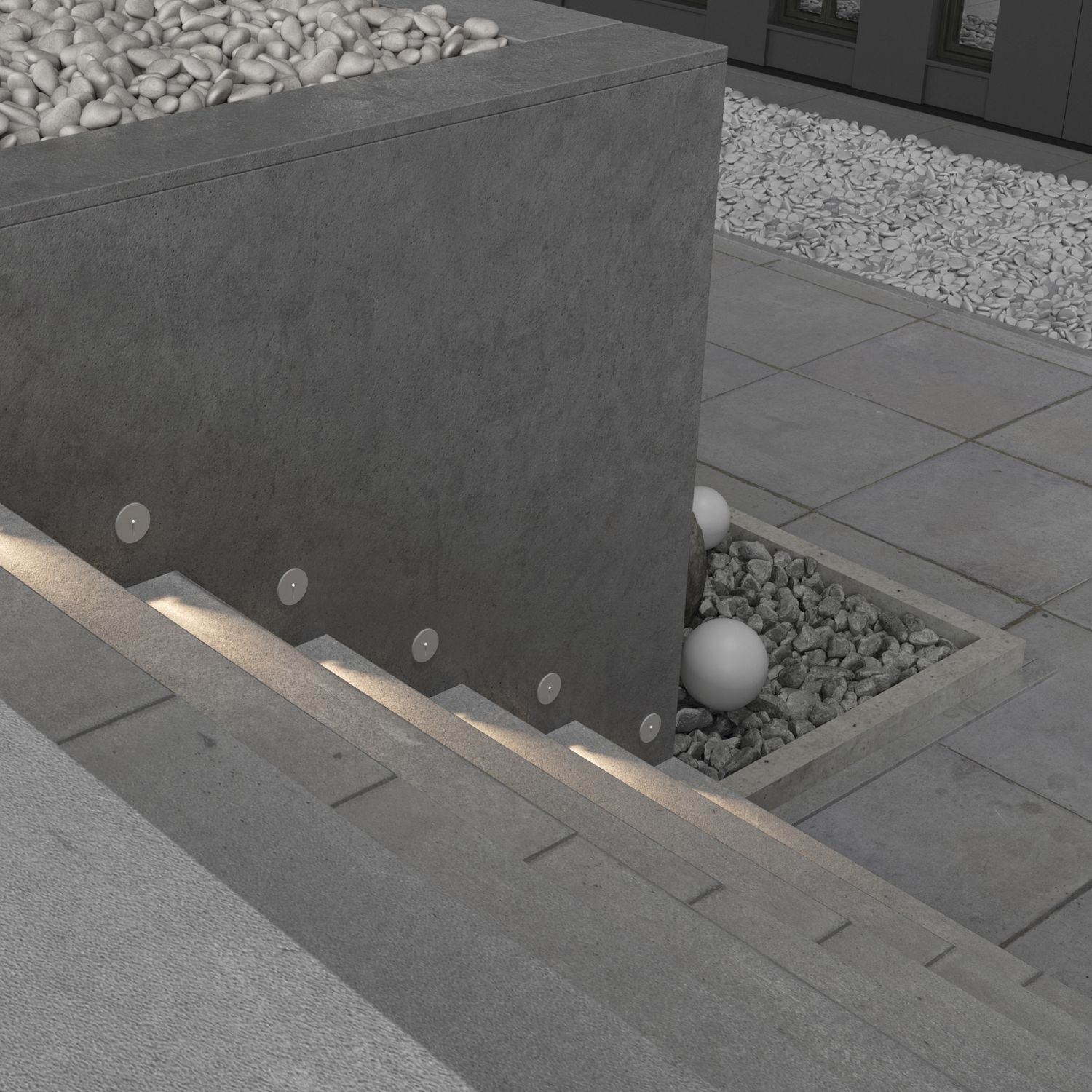 Wohnen, Treppe, Sphäre, Straße, Ei