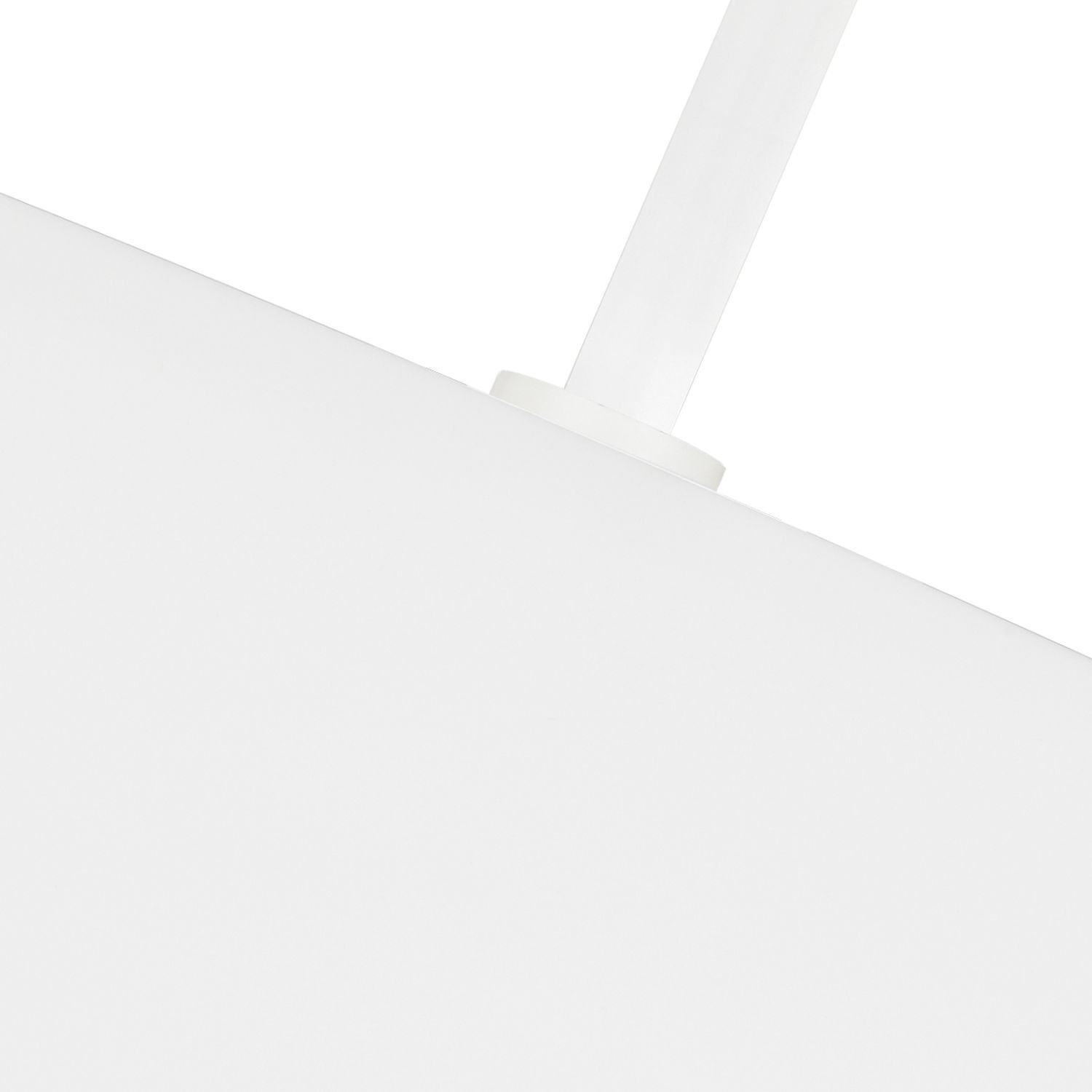 Deckenleuchte rund Weiß Gold Modern verstellbar Weißes Brett