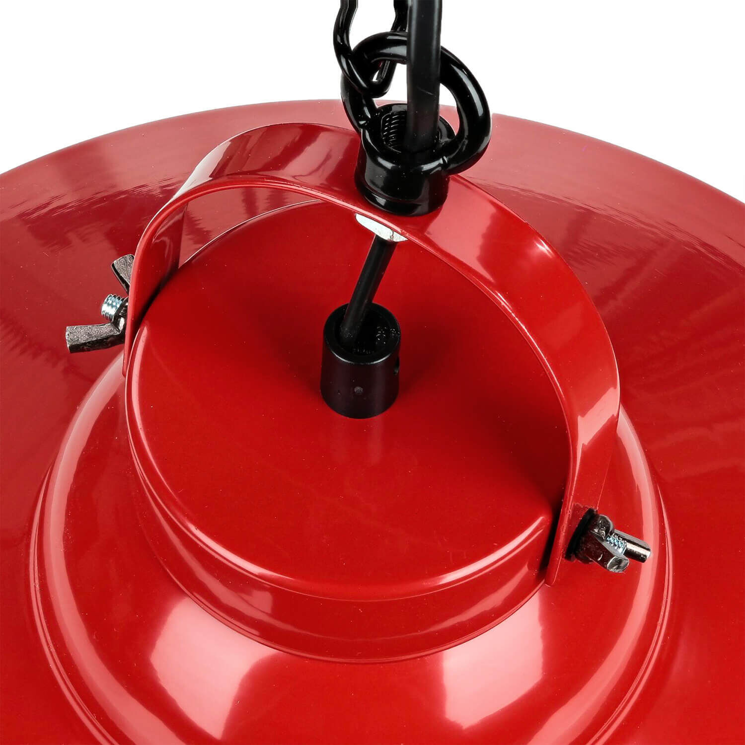 Pendelleuchte IRON in Rot