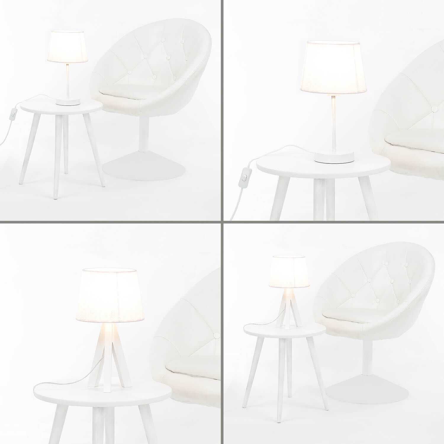 Lampe, Tischlampe, Stuhl, Mobiliar