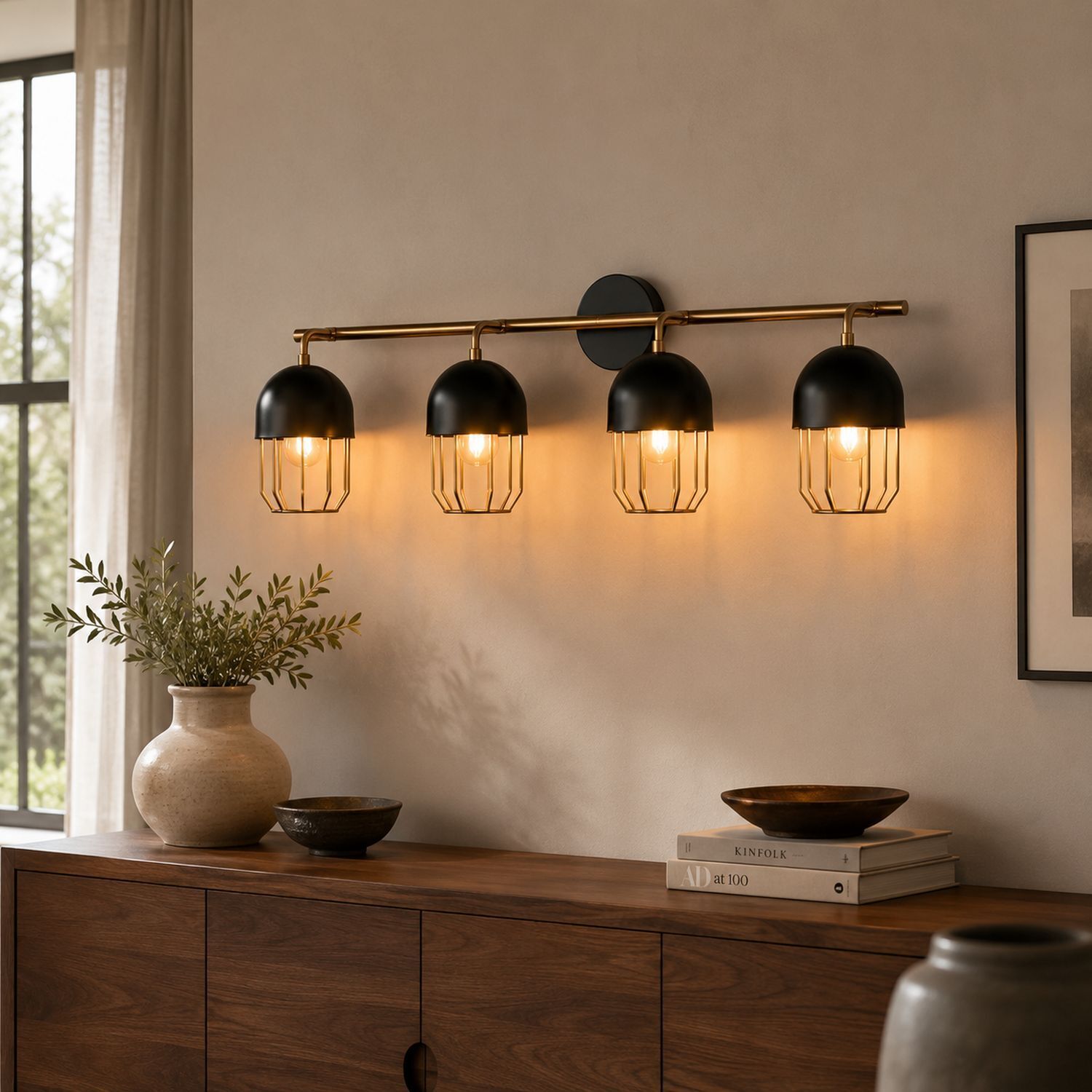 kauflicht, pendelleuchte, kupfer, schwarz, wandlampe