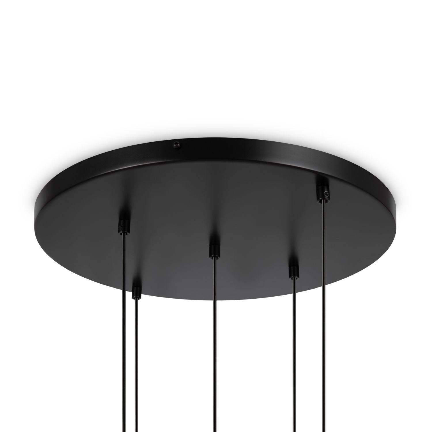 Hängeleuchte Metall Glas B: 45 cm H: max. 222,5 cm E14