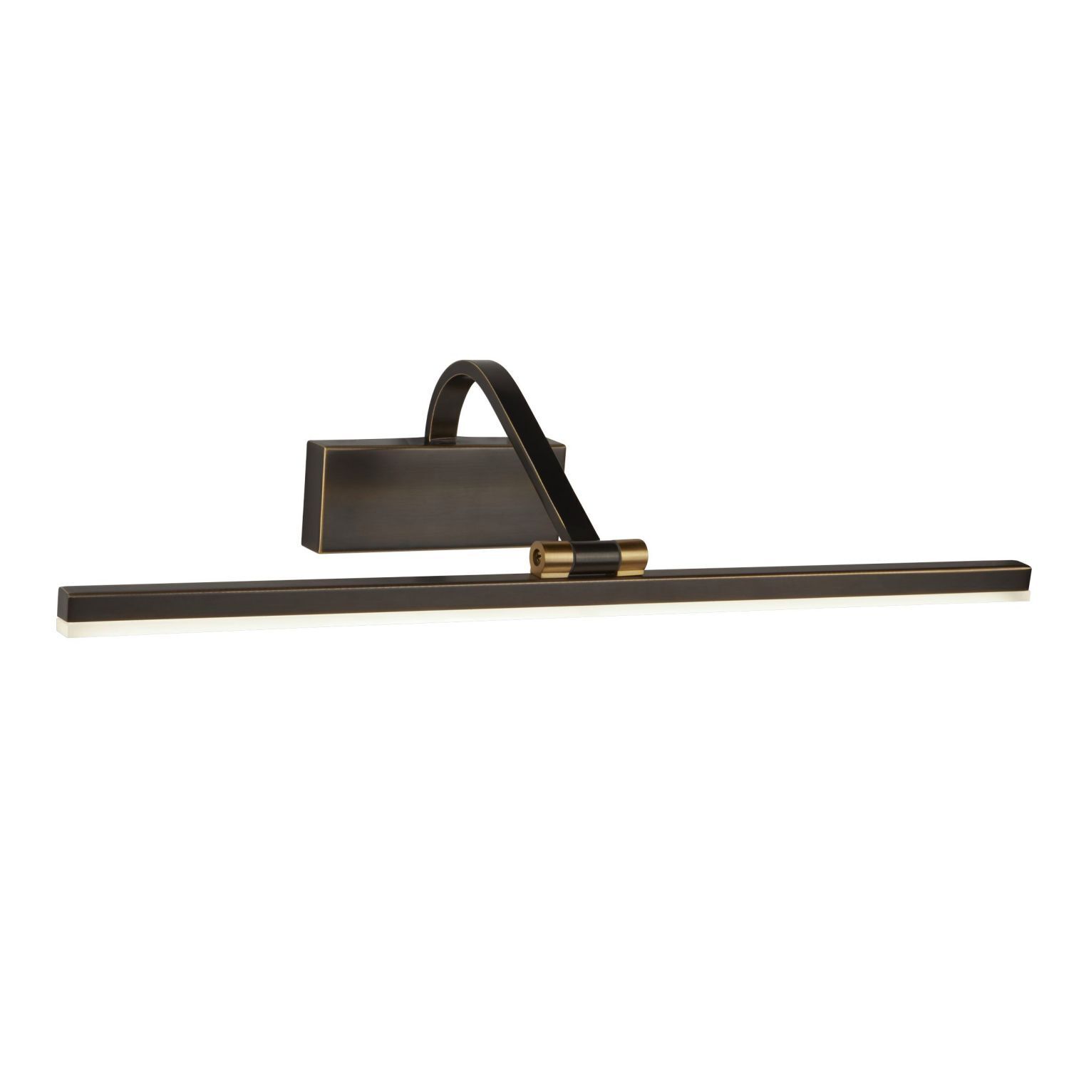 Bilderlampe LED in Schwarz-Gold Antik 3000 K 679 lm B: 51 cm