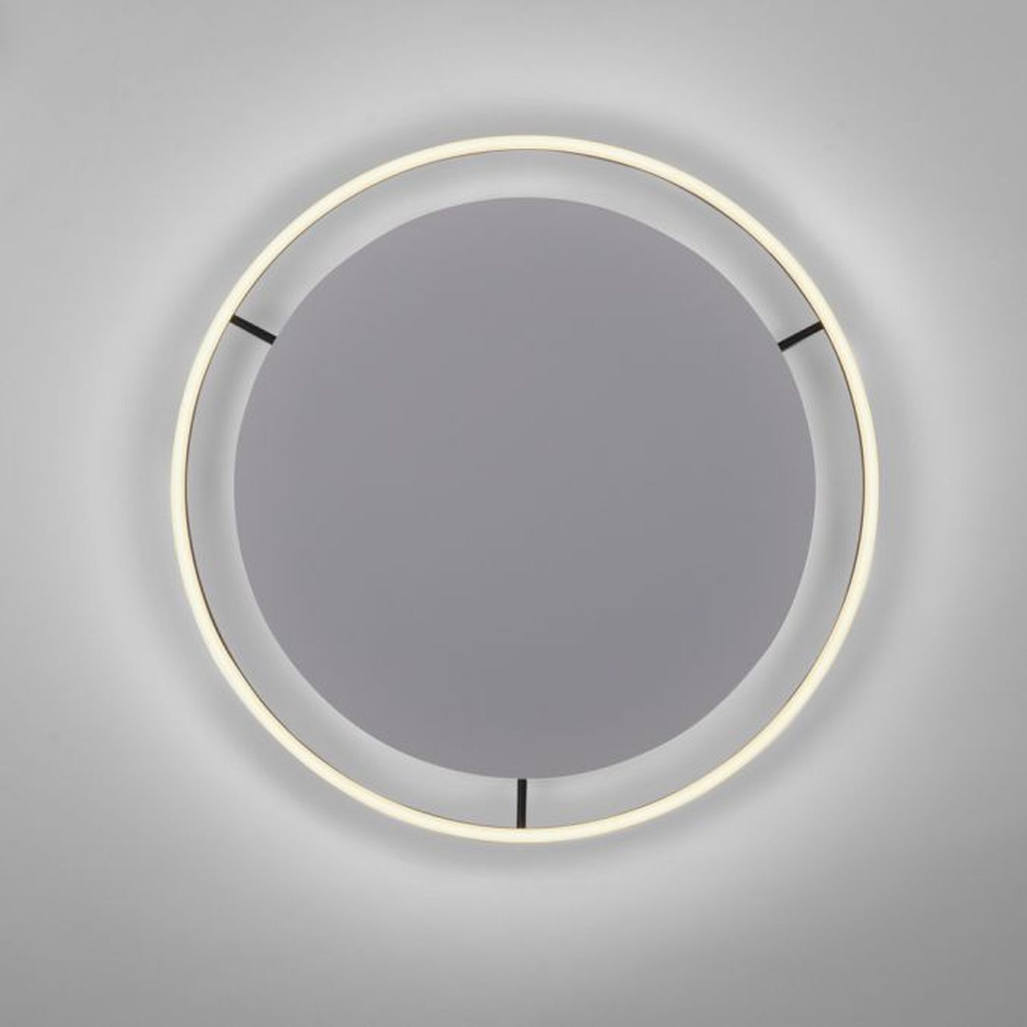LED Deckenleuchte dimmbar Anthrazit Ø58,5 cm 3650 lm