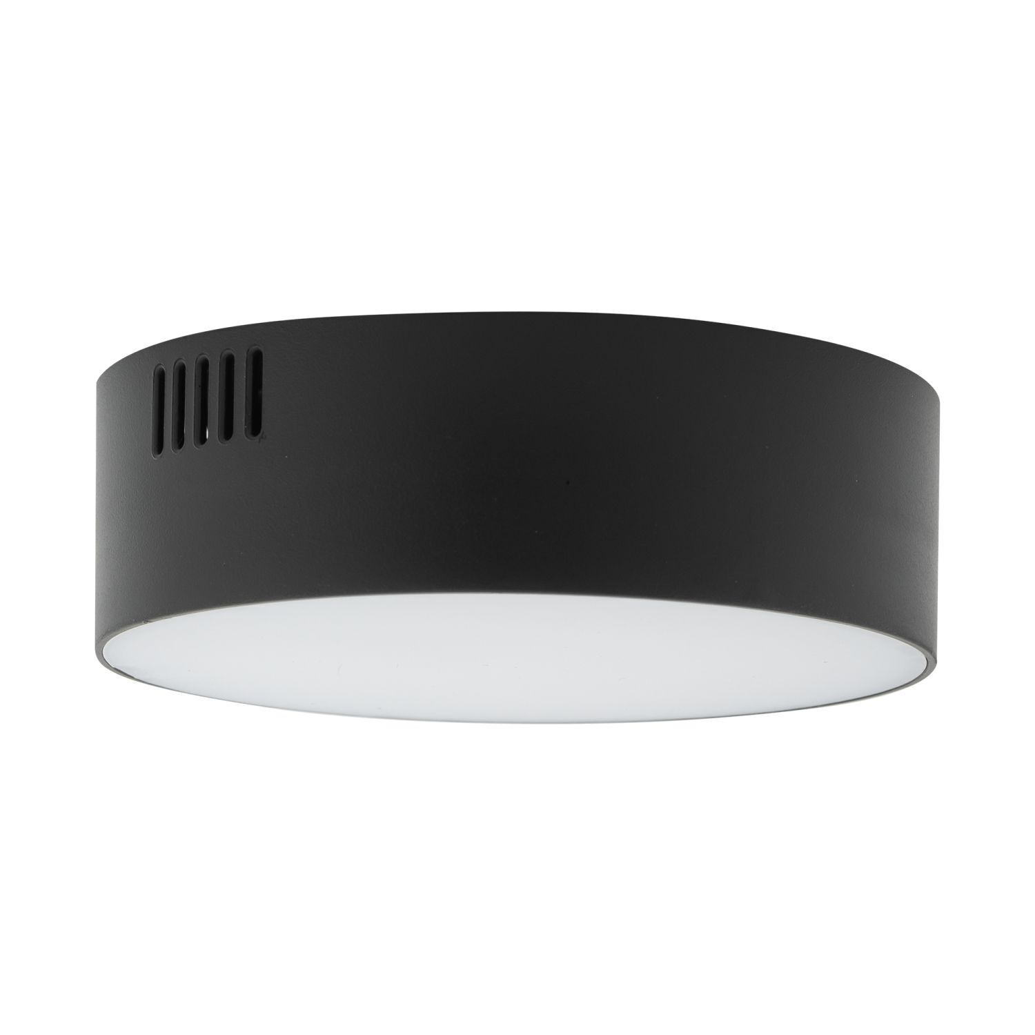 LED Deckenlampe Schwarz Ø 11 cm 4000 K neutralweiß blendarm