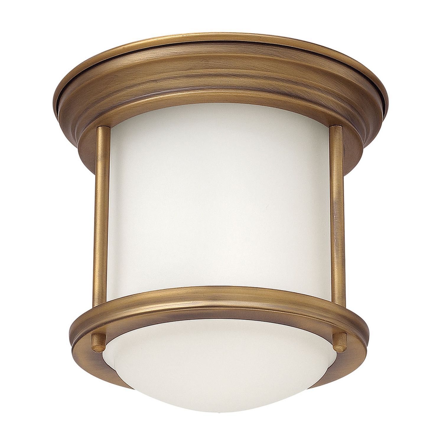 Deckenleuchte Bad IP44 rund D: 19,6 cm Glas Metall E27