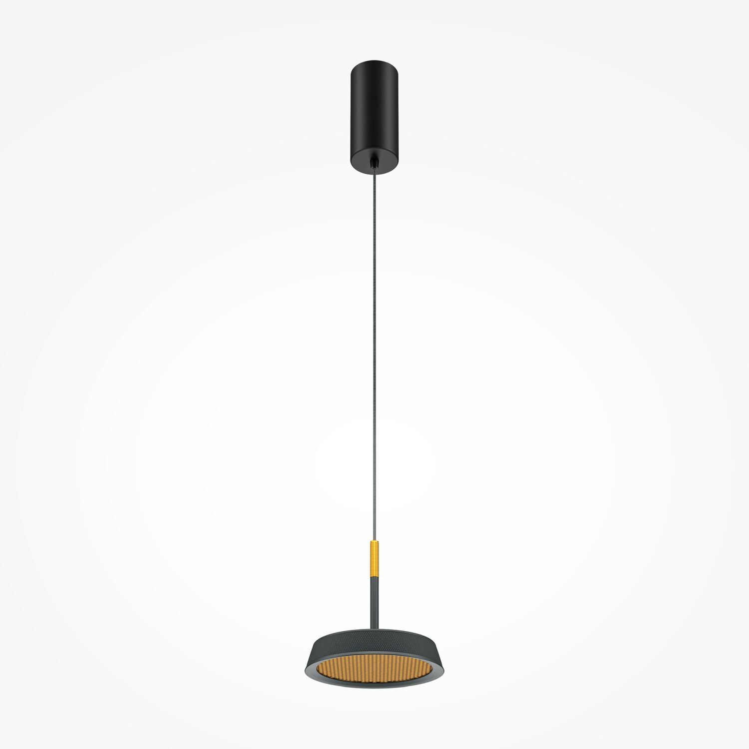 LED Hängelampe Aluminium 3000 K warmweißes Licht 650 lm